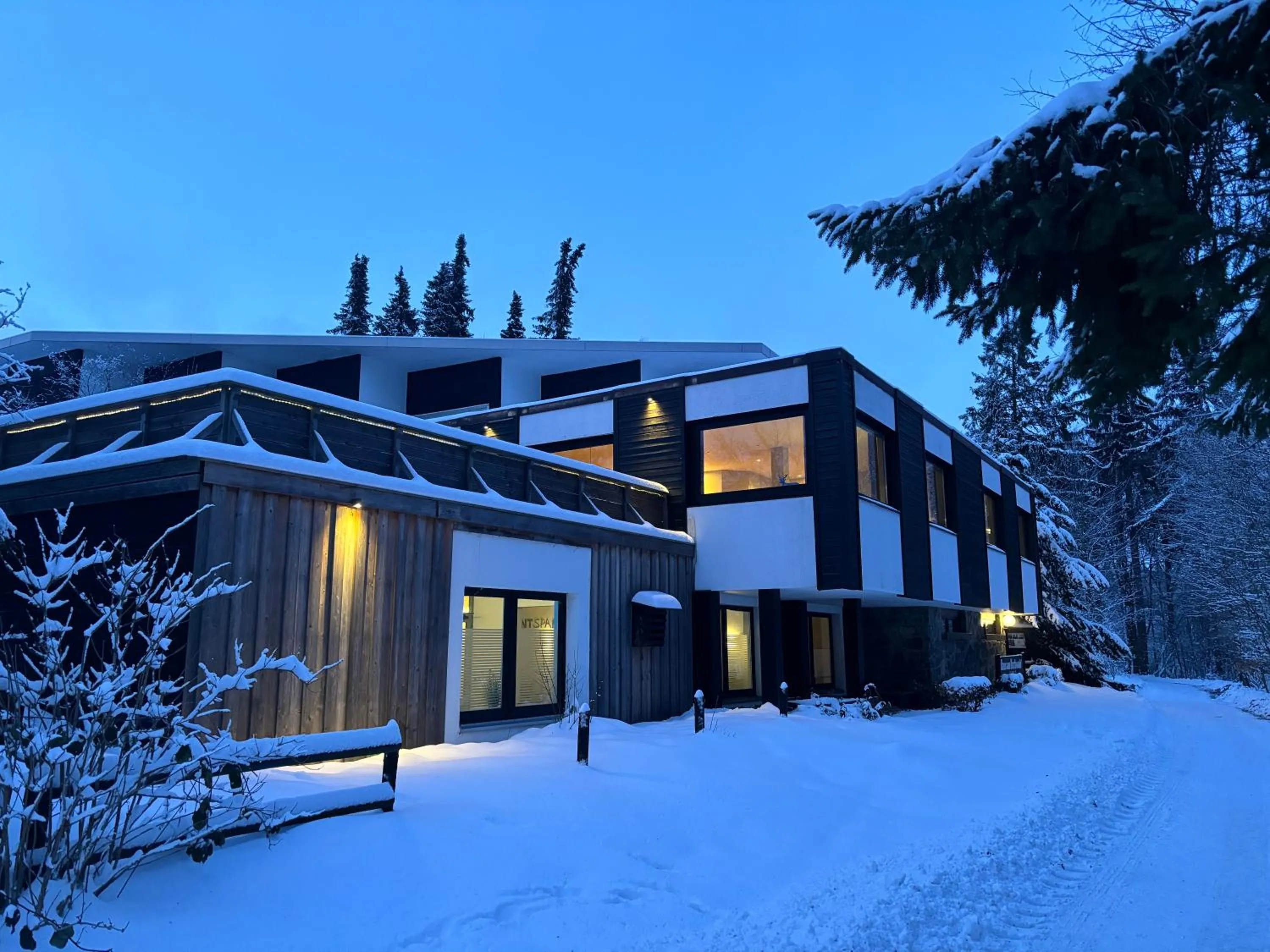 Property building in Hotel Haus am Hochwald