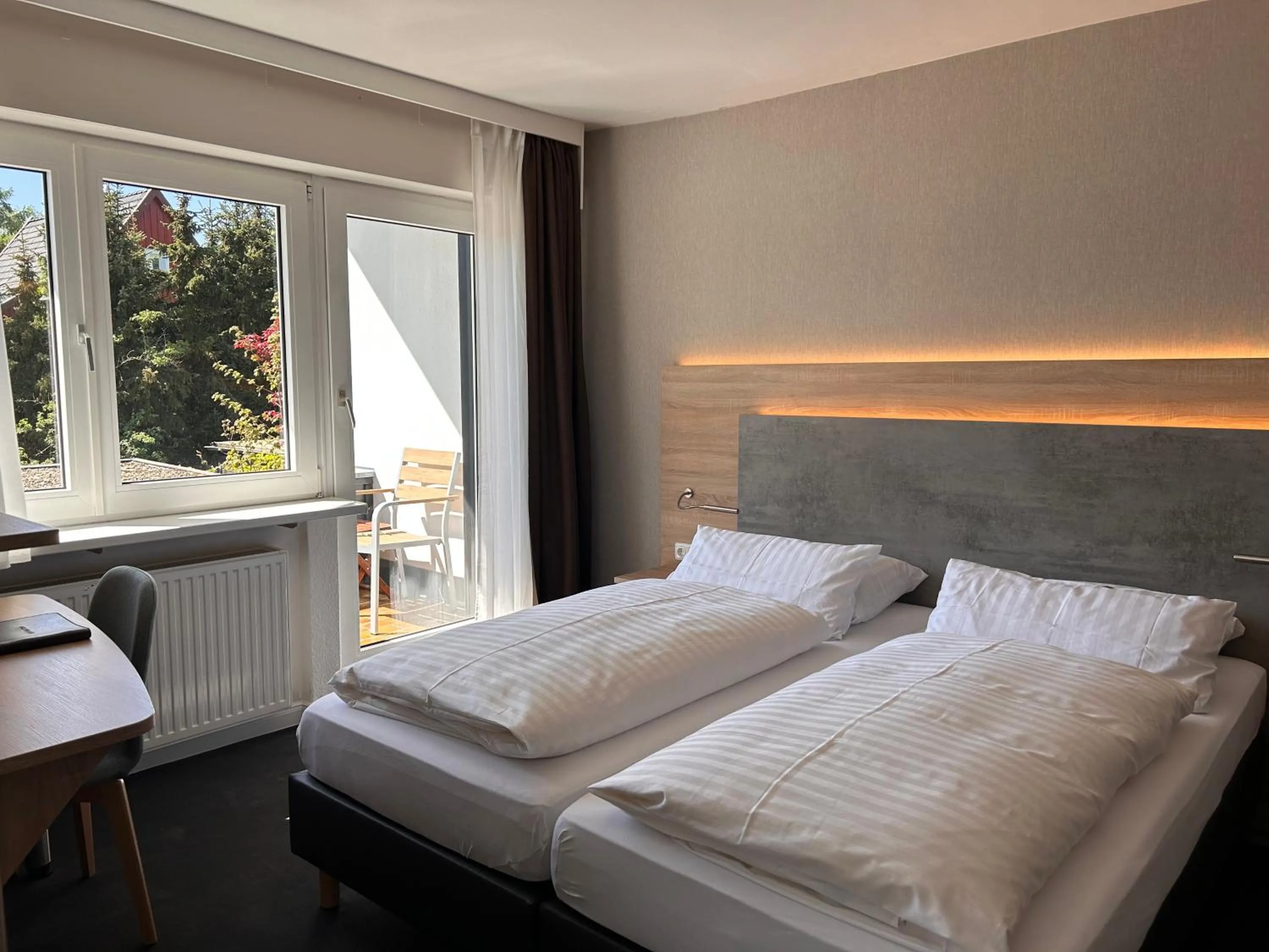 Photo of the whole room, Bed in Hotel Haus am Hochwald