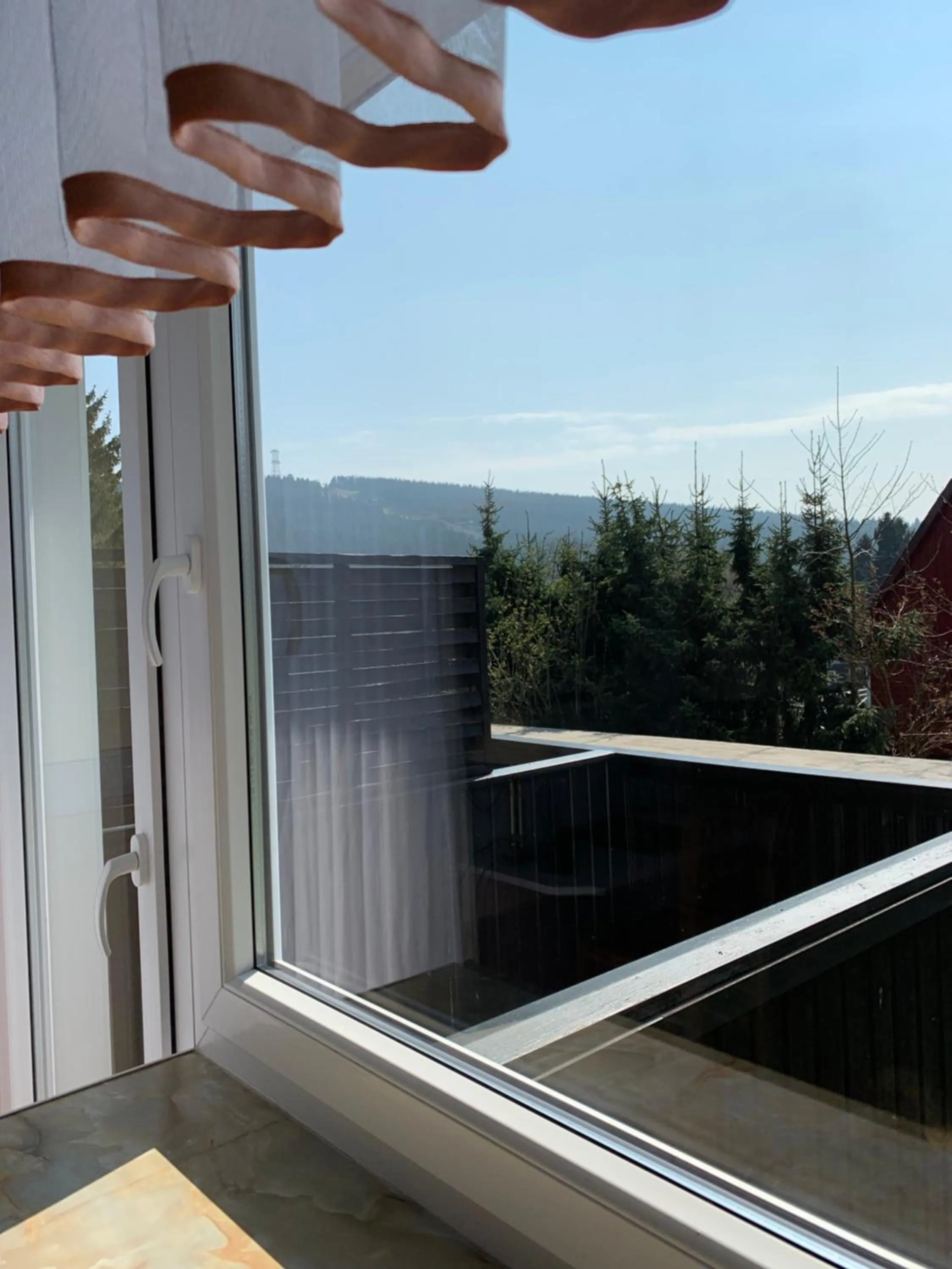 Sea view in Hotel Haus am Hochwald