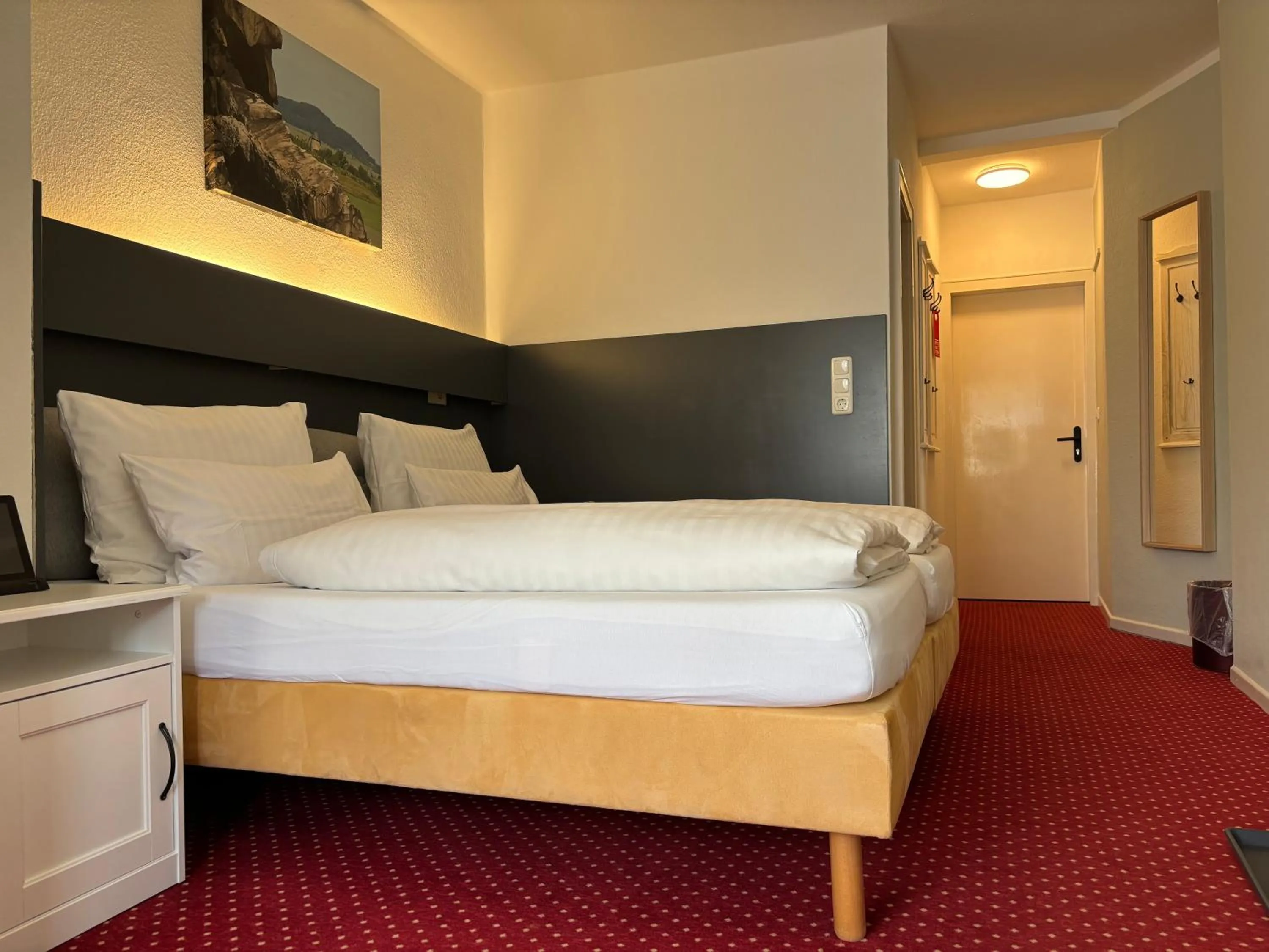 Bed in Hotel Haus am Hochwald