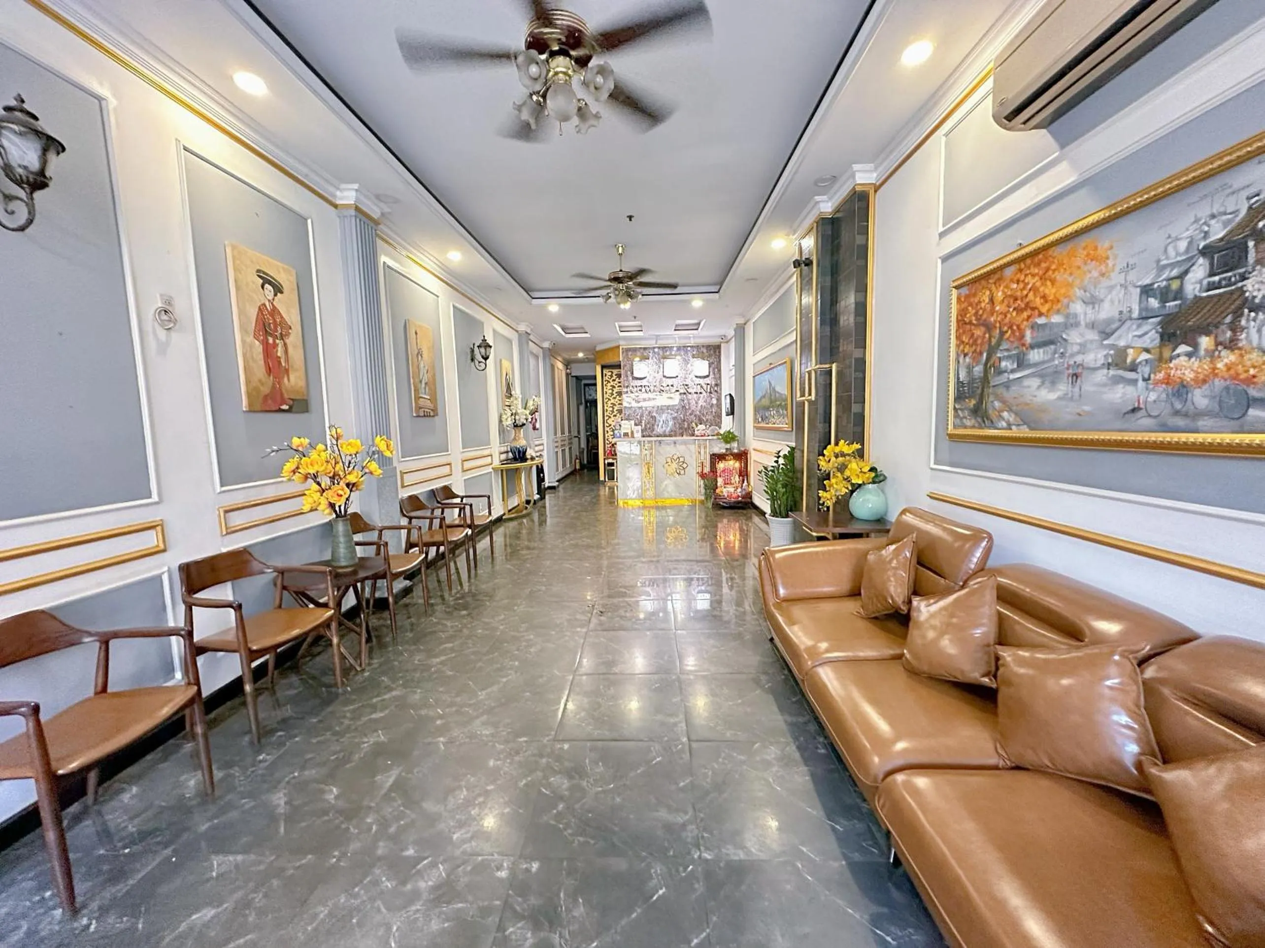 Living room in New Star Inn Boutique Hotel-Near Bến Thành Market