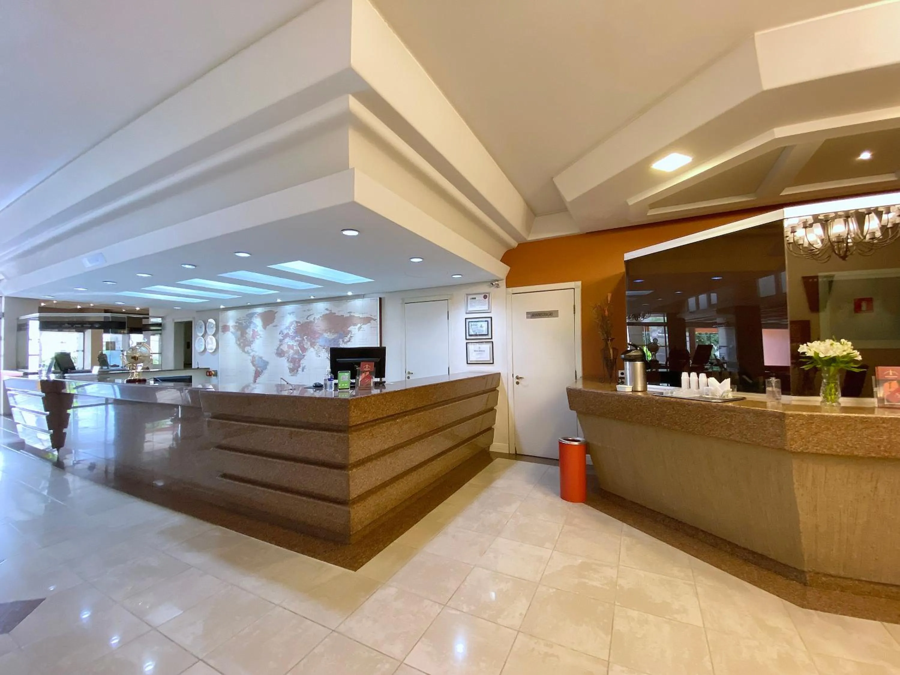 Lobby or reception in Altadomo Hotel