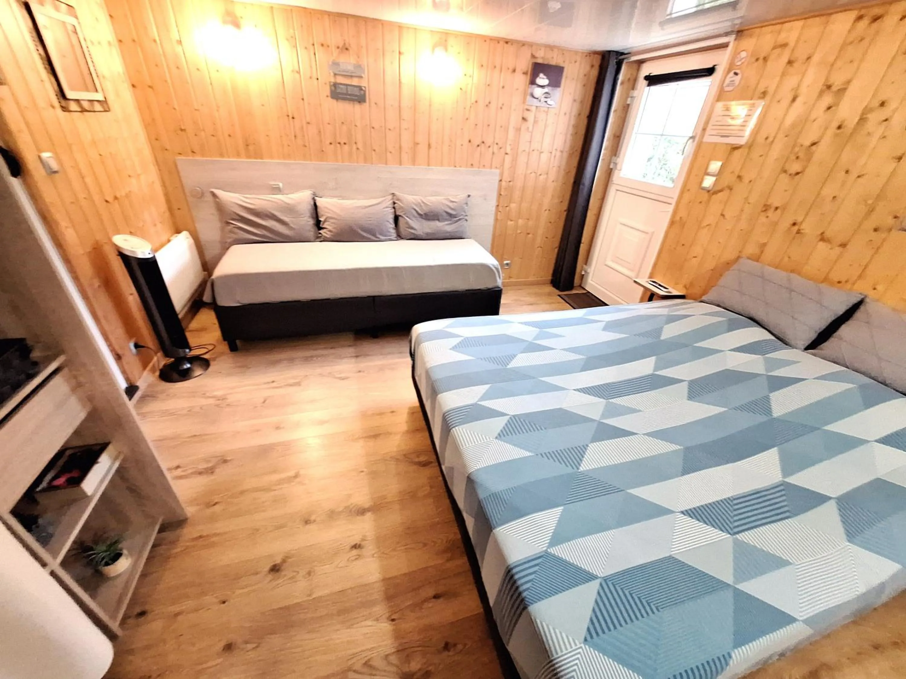 Bed in Chambre d'hôte chez Nathalie & Roland