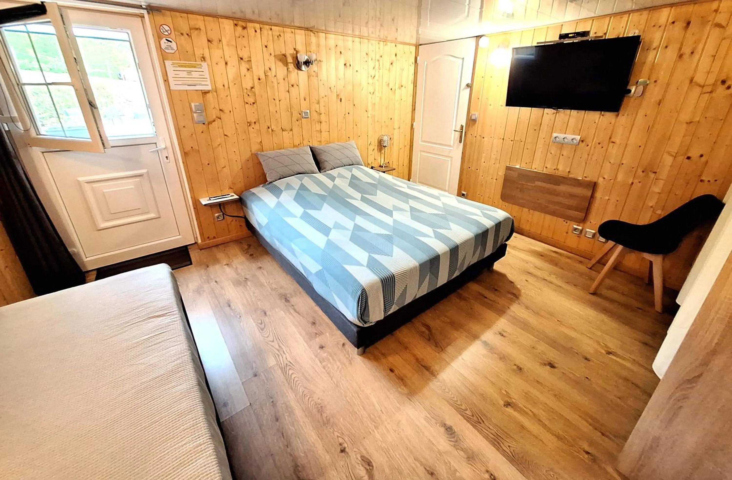 Bed in Chambre d'hôte chez Nathalie & Roland