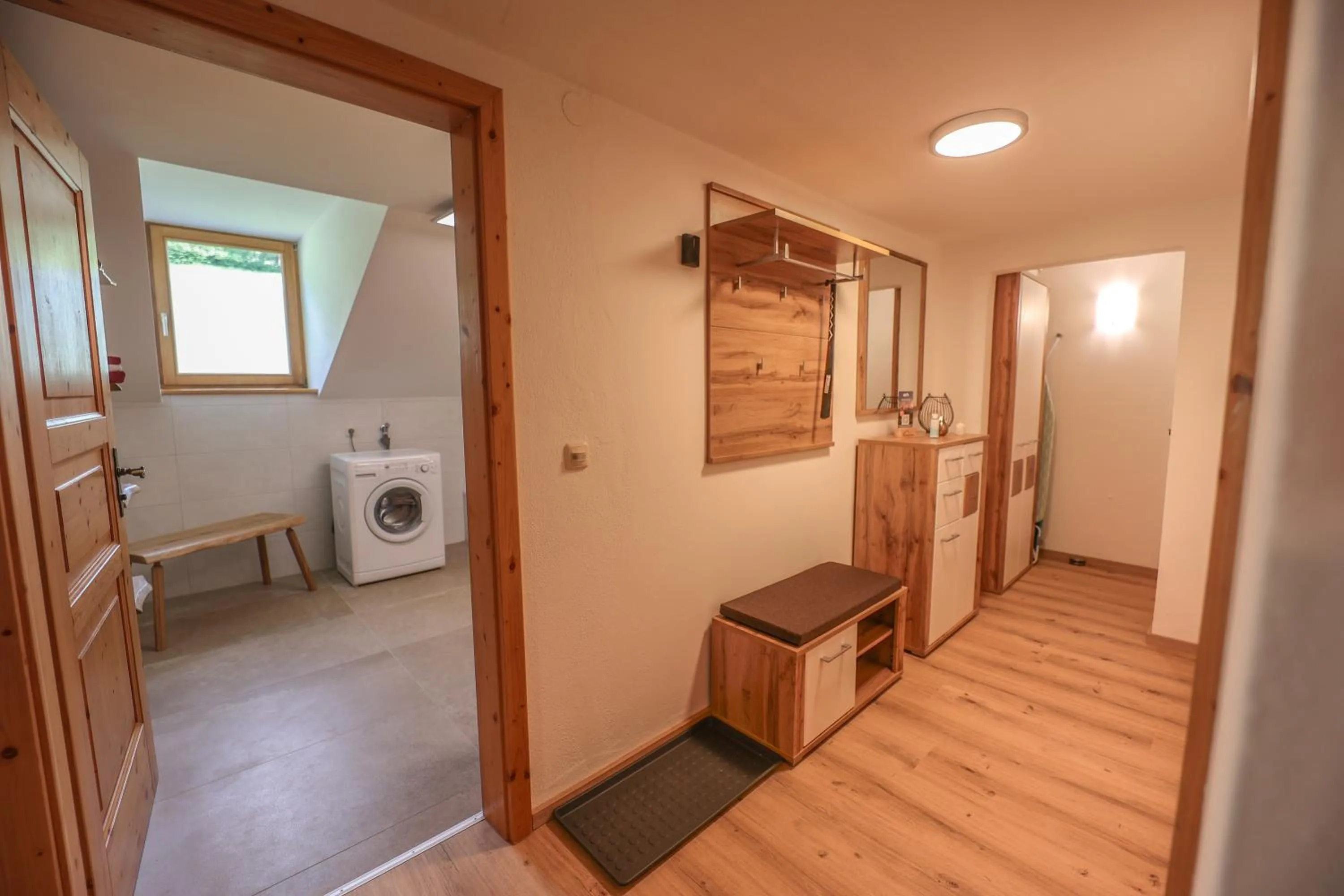 Bathroom in Ferienhof Bernegglehen