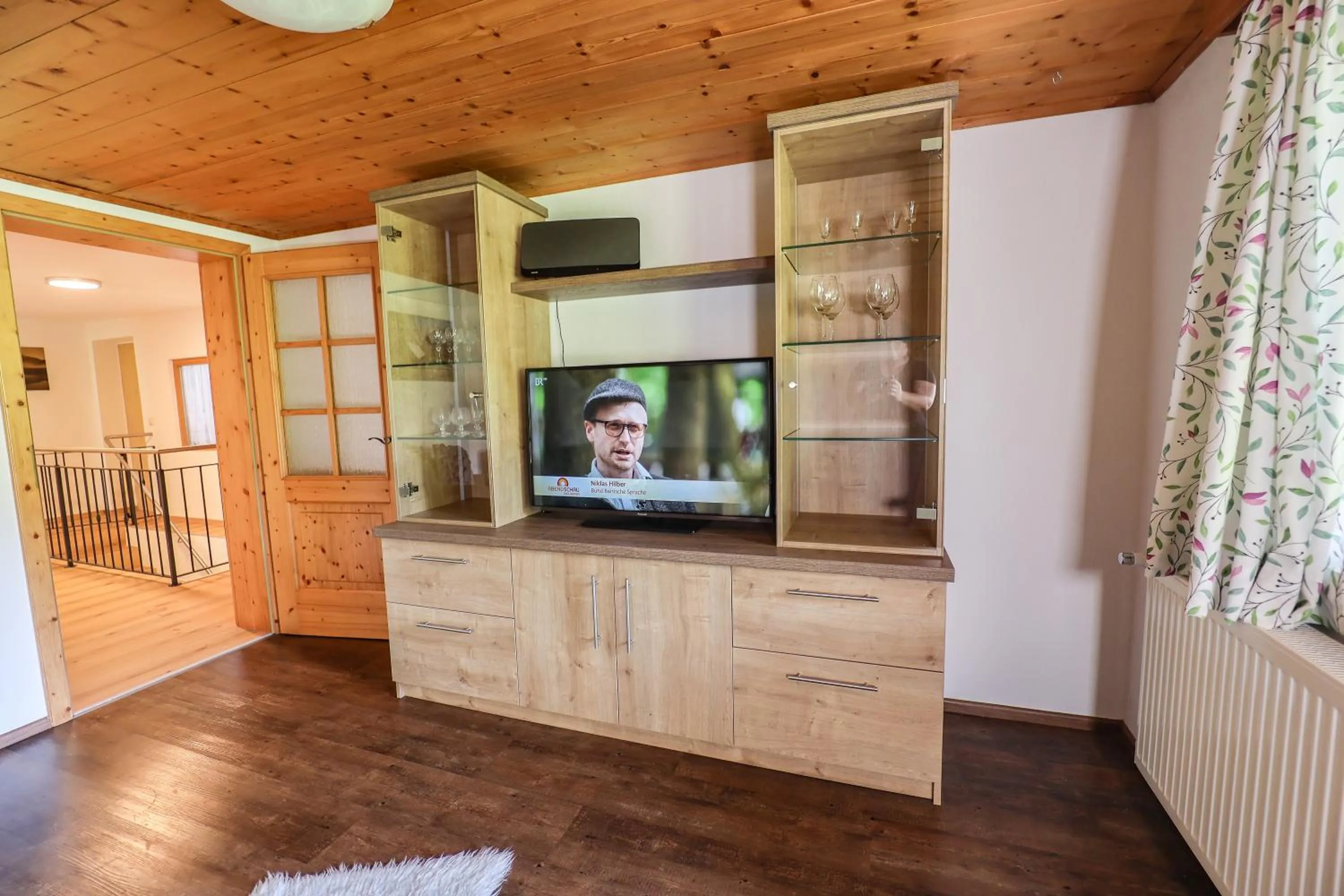 Living room in Ferienhof Bernegglehen