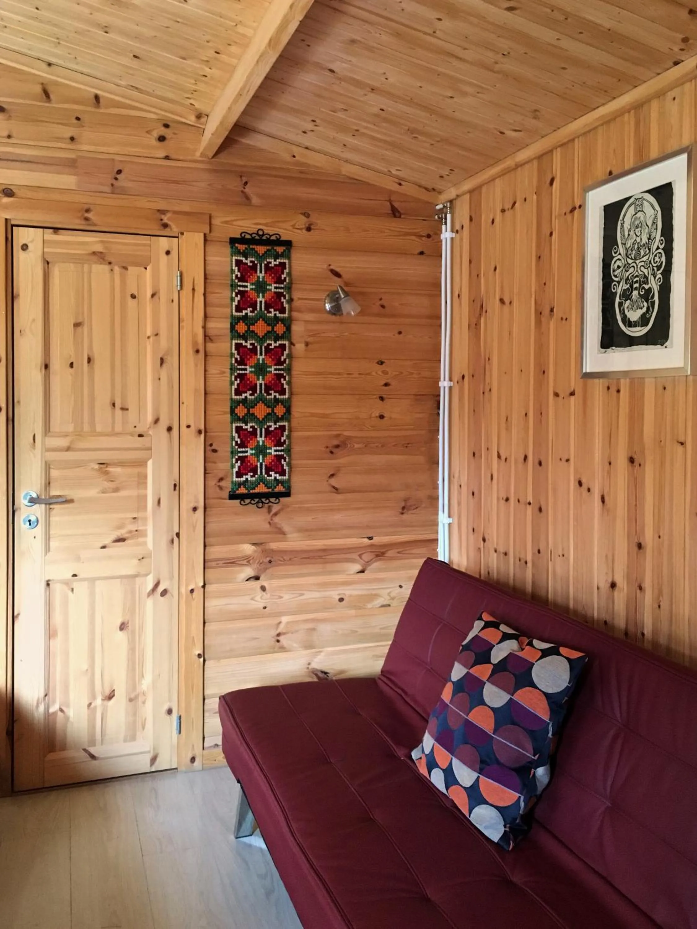 Living room in Hótel Eyvindará