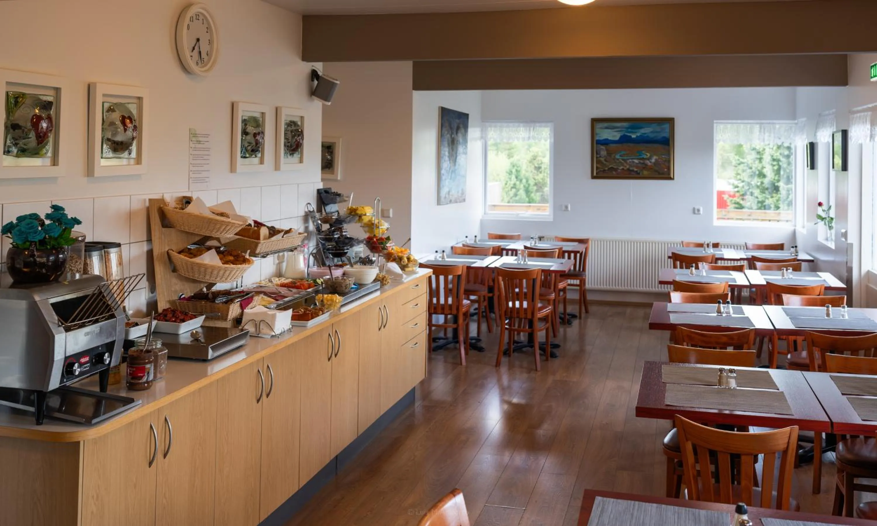 Food and drinks in Hótel Eyvindará