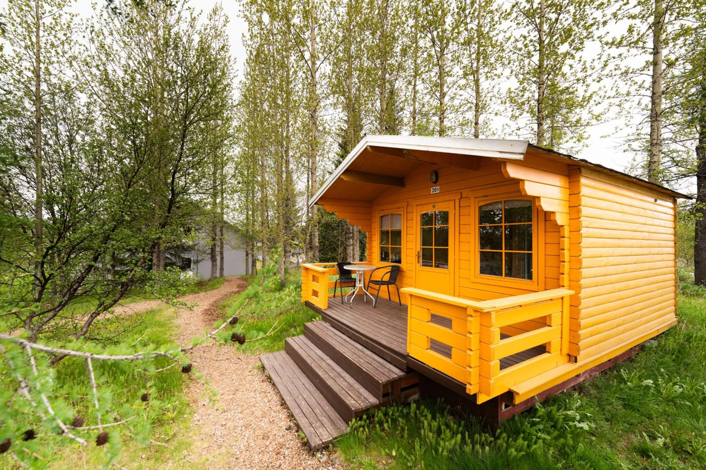 Facade/entrance in Hótel Eyvindará