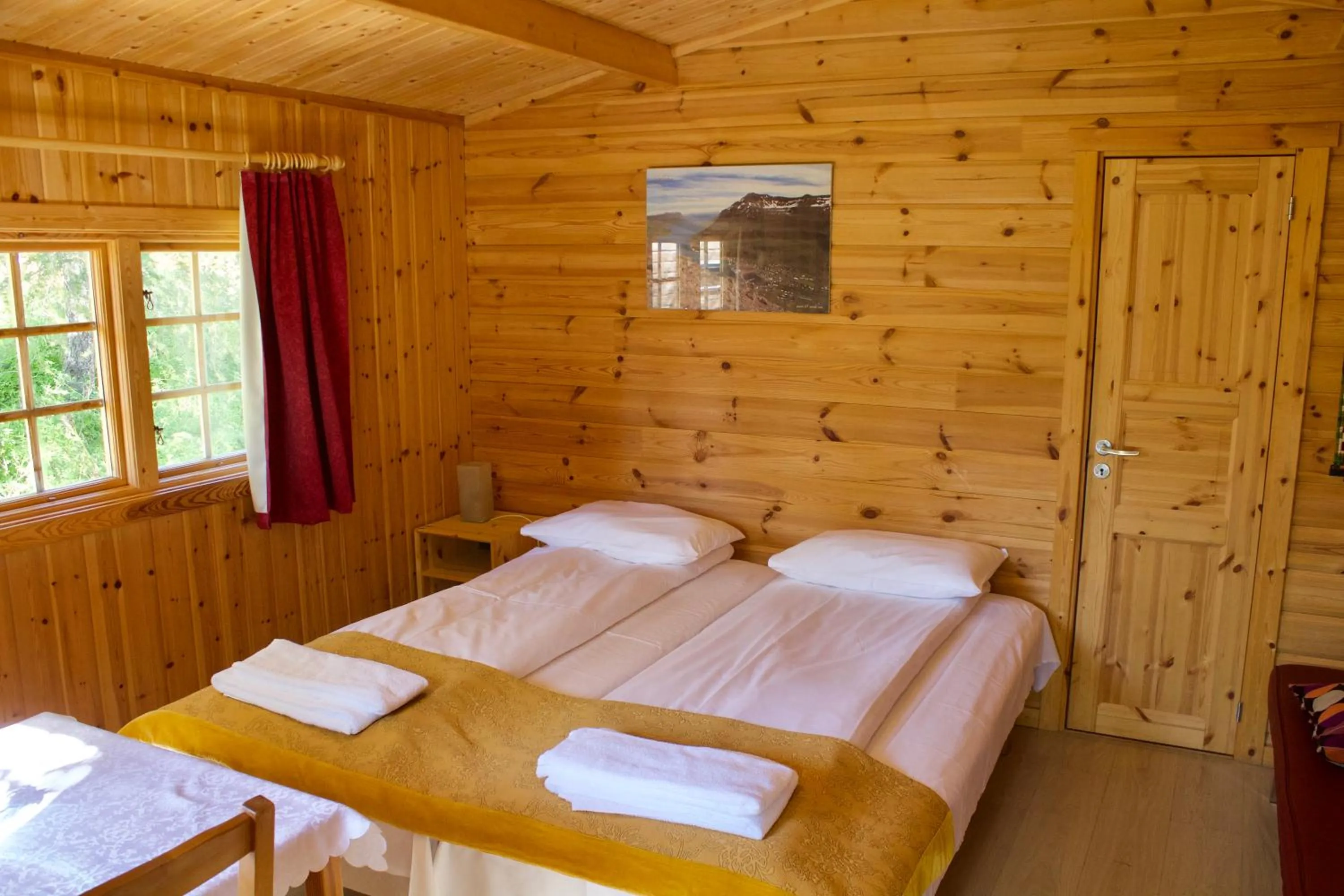 Bedroom, Bed in Hótel Eyvindará