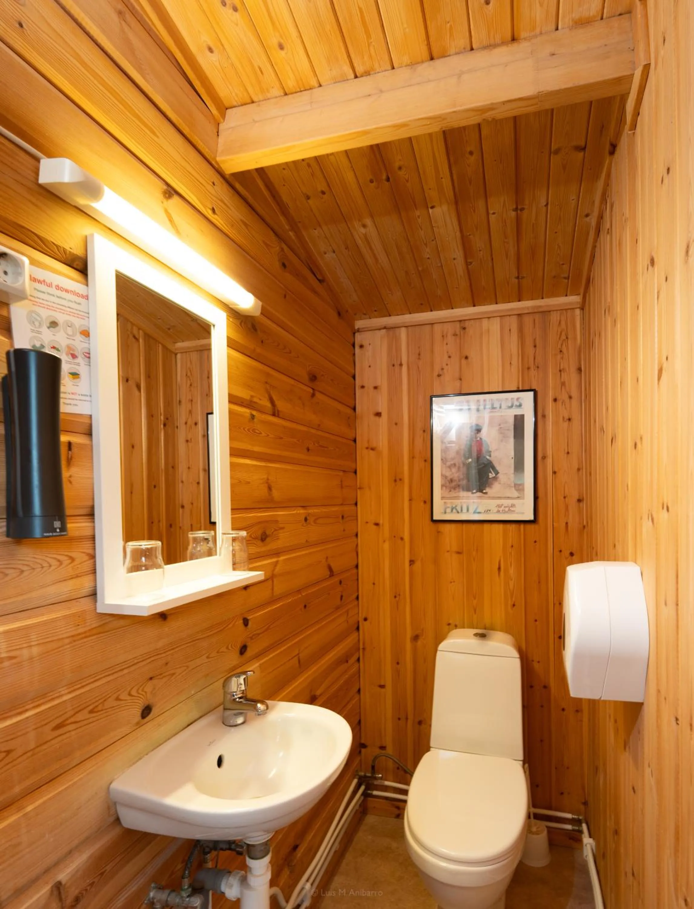 Bathroom in Hótel Eyvindará