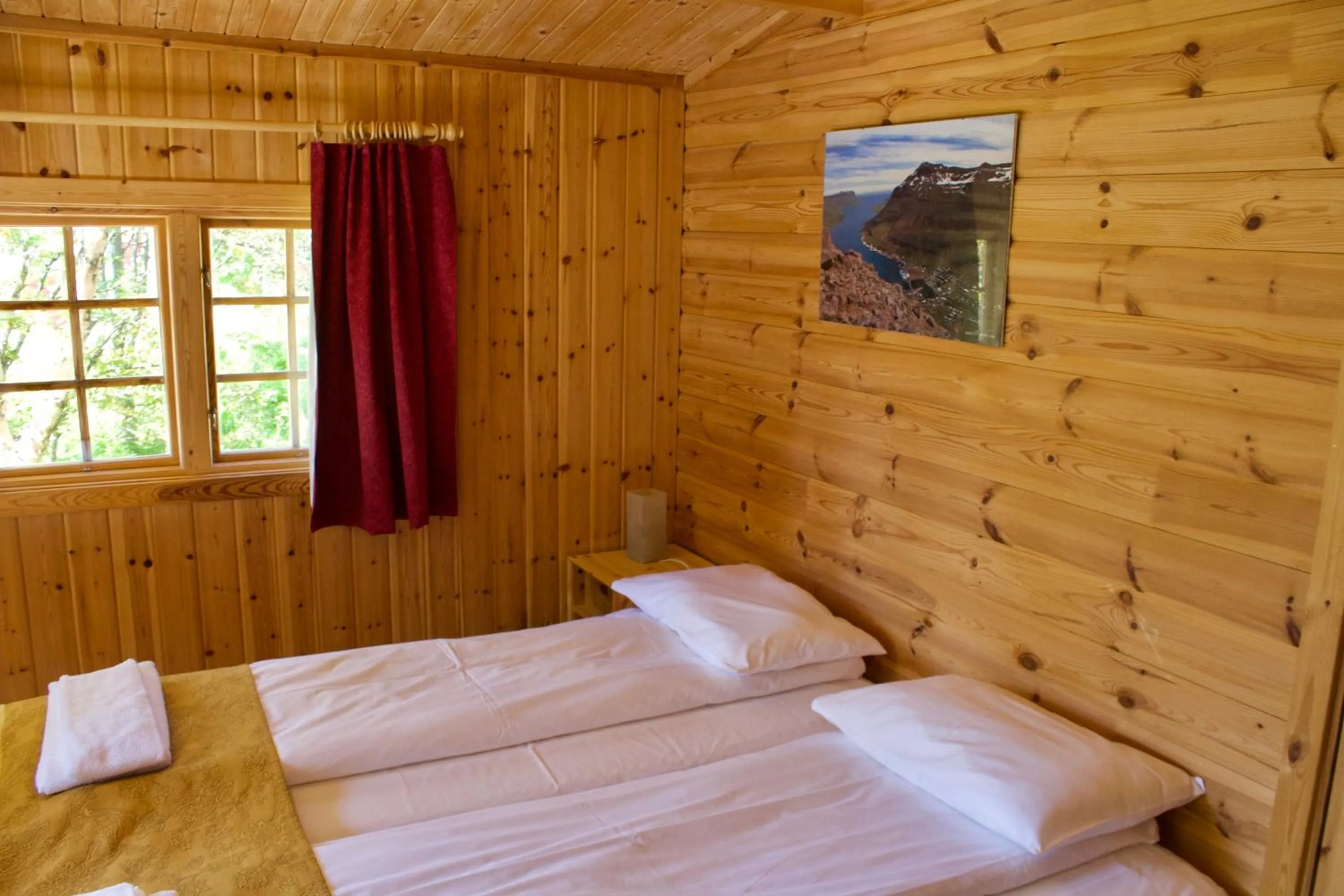 Bedroom, Bed in Hótel Eyvindará