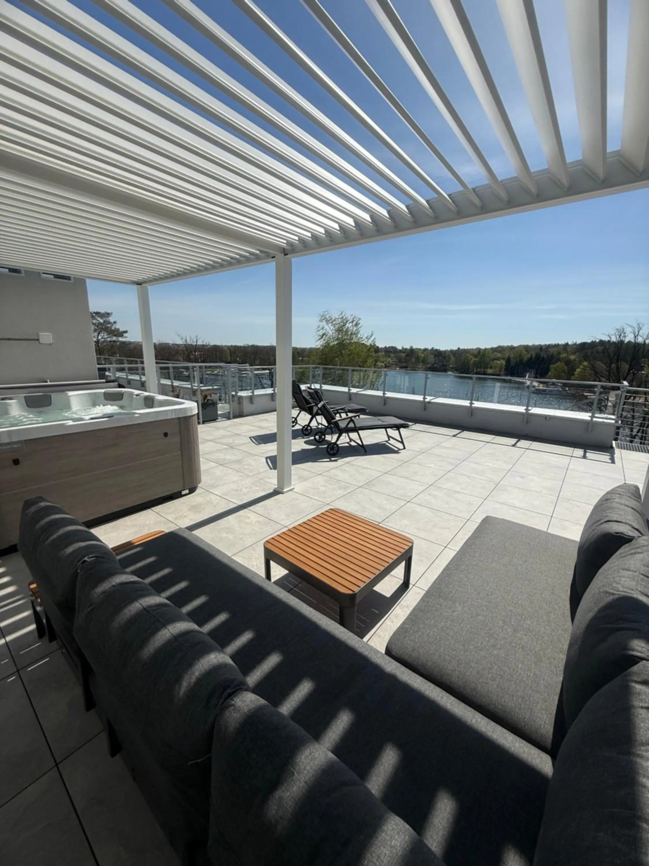 Patio in Apartamenty Stranda Residence nad jeziorem Mazury Holiday