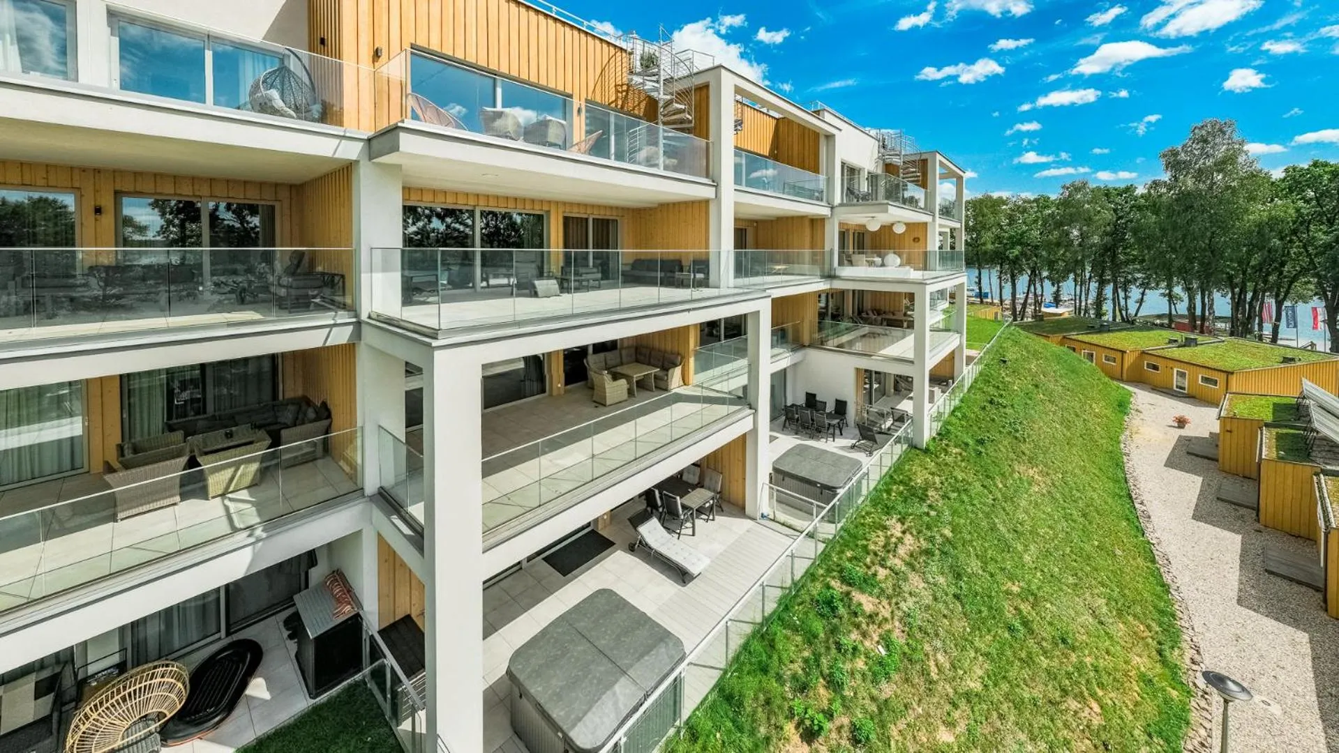 View (from property/room) in Apartamenty Stranda Residence nad jeziorem Mazury Holiday