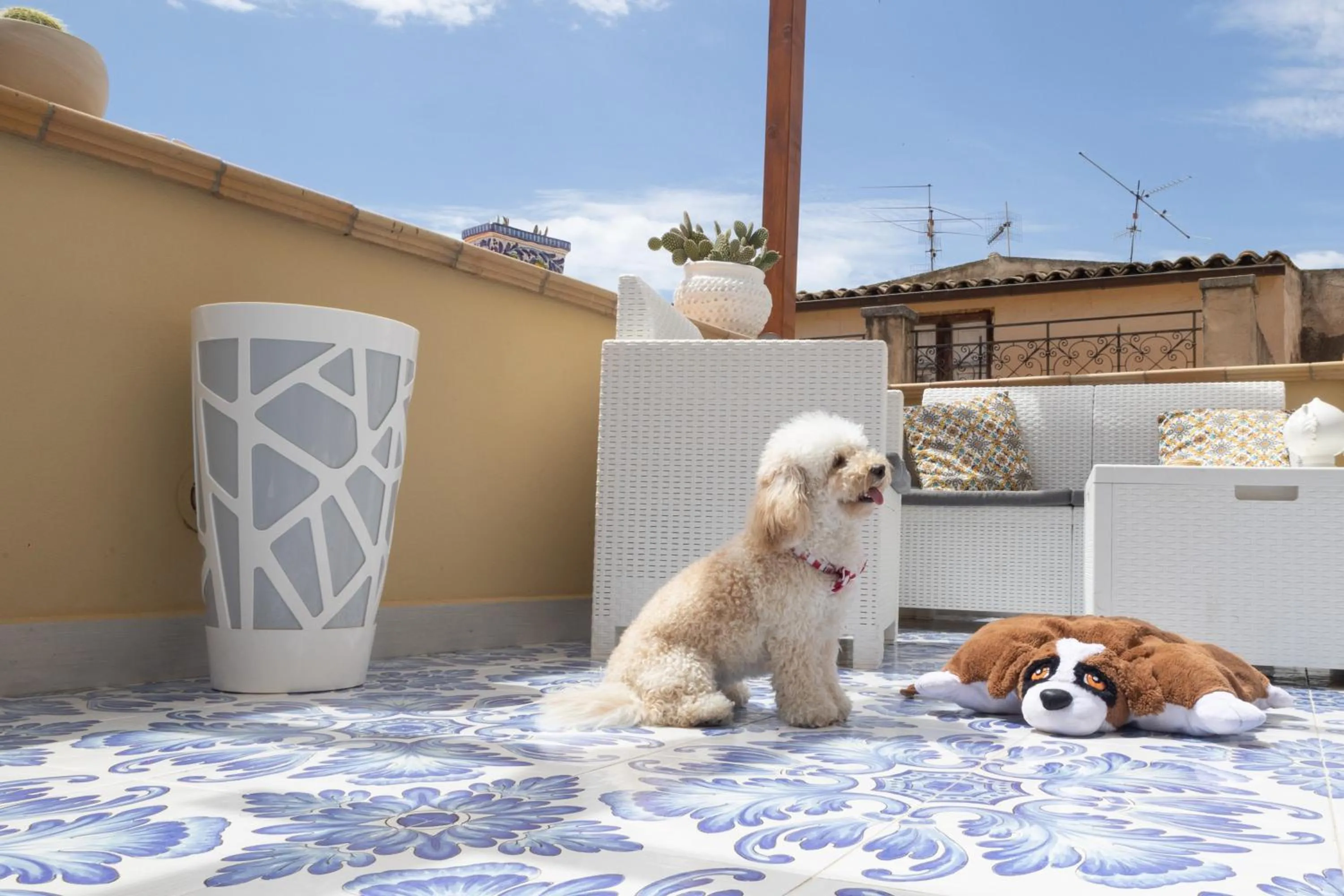 Balcony/Terrace in Kèramos Luxury Rooms
