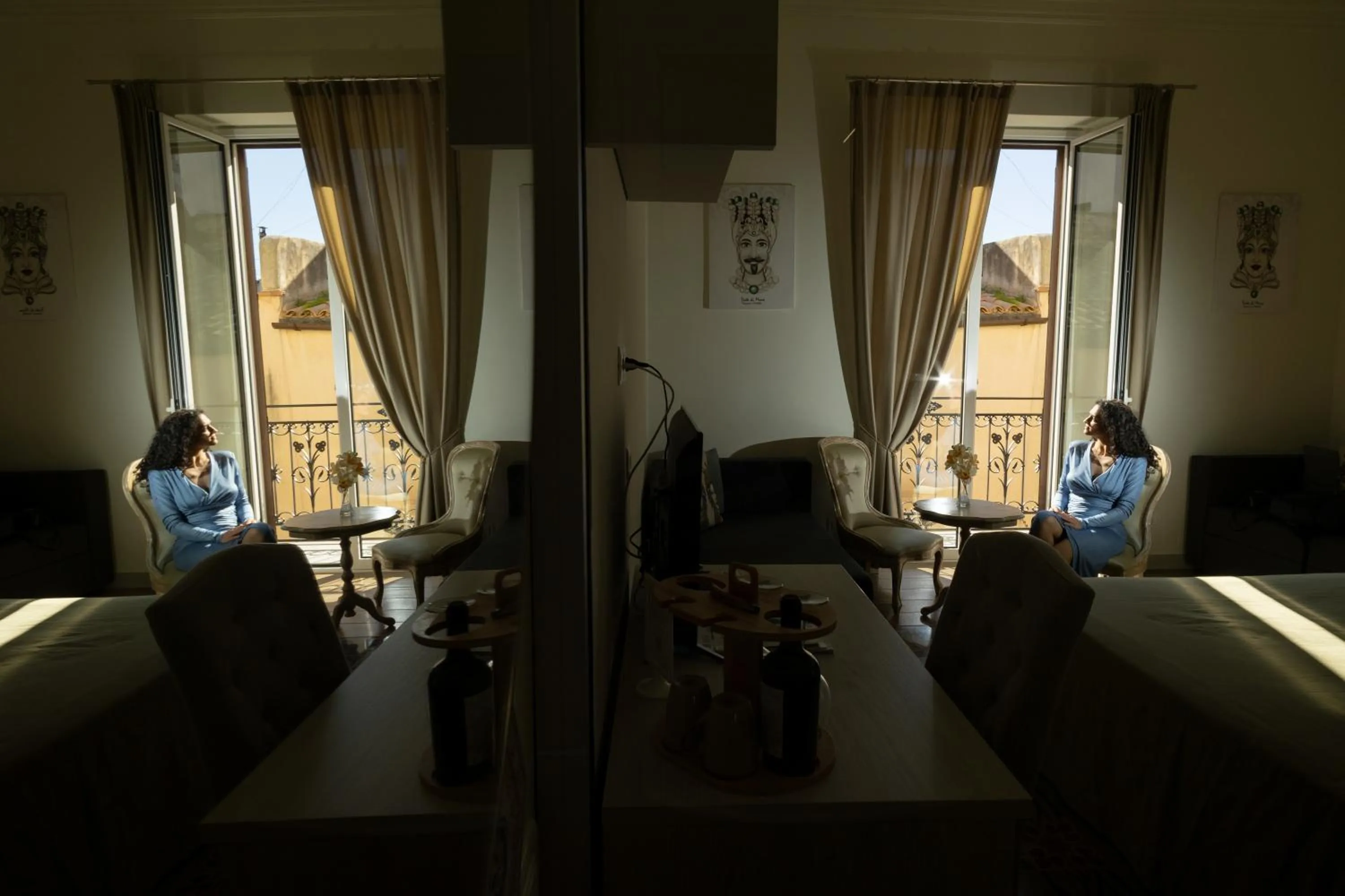 Bed in Kèramos Luxury Rooms