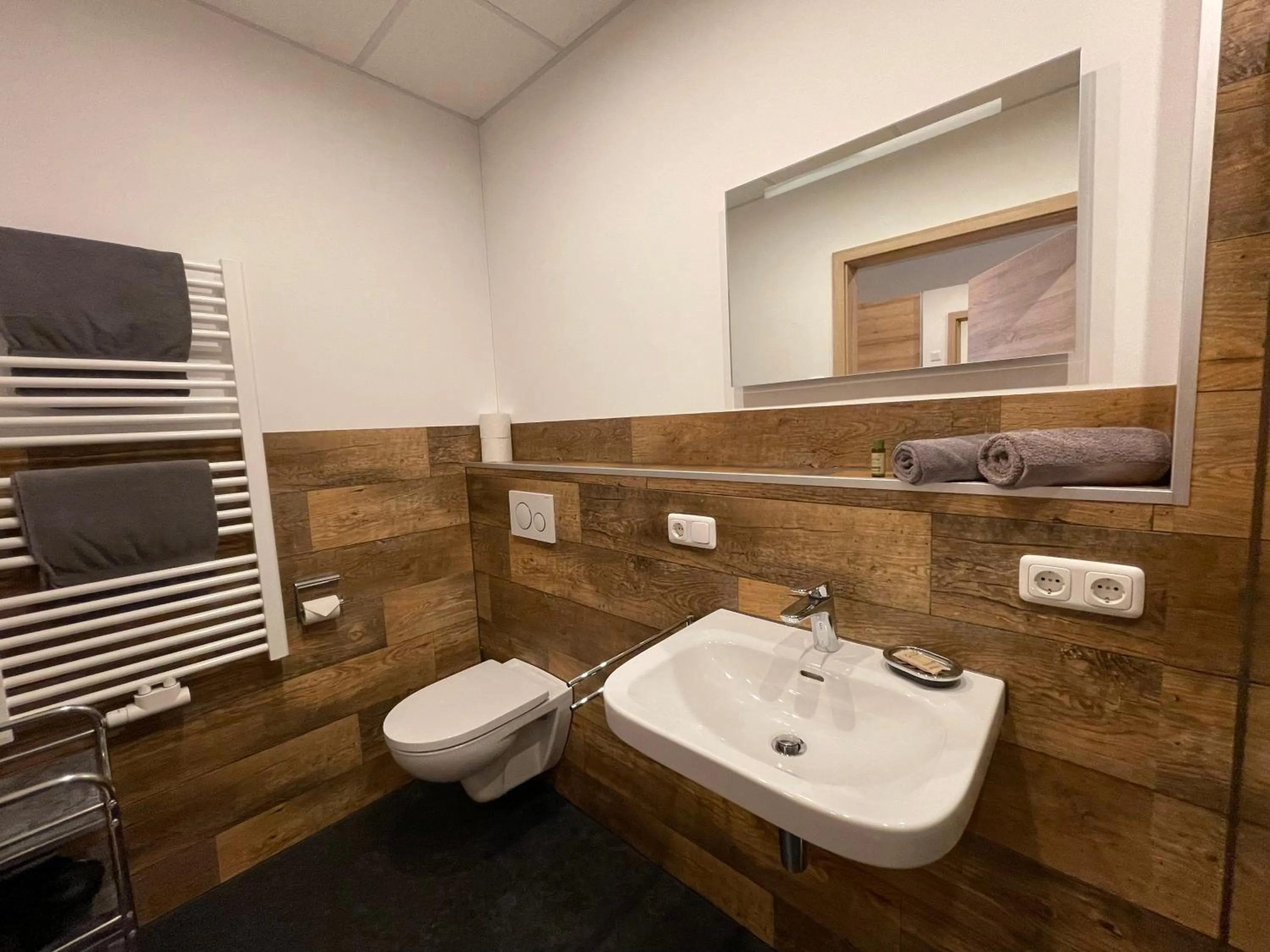 Toilet in Hotel AlpIn Bed & Breakfast