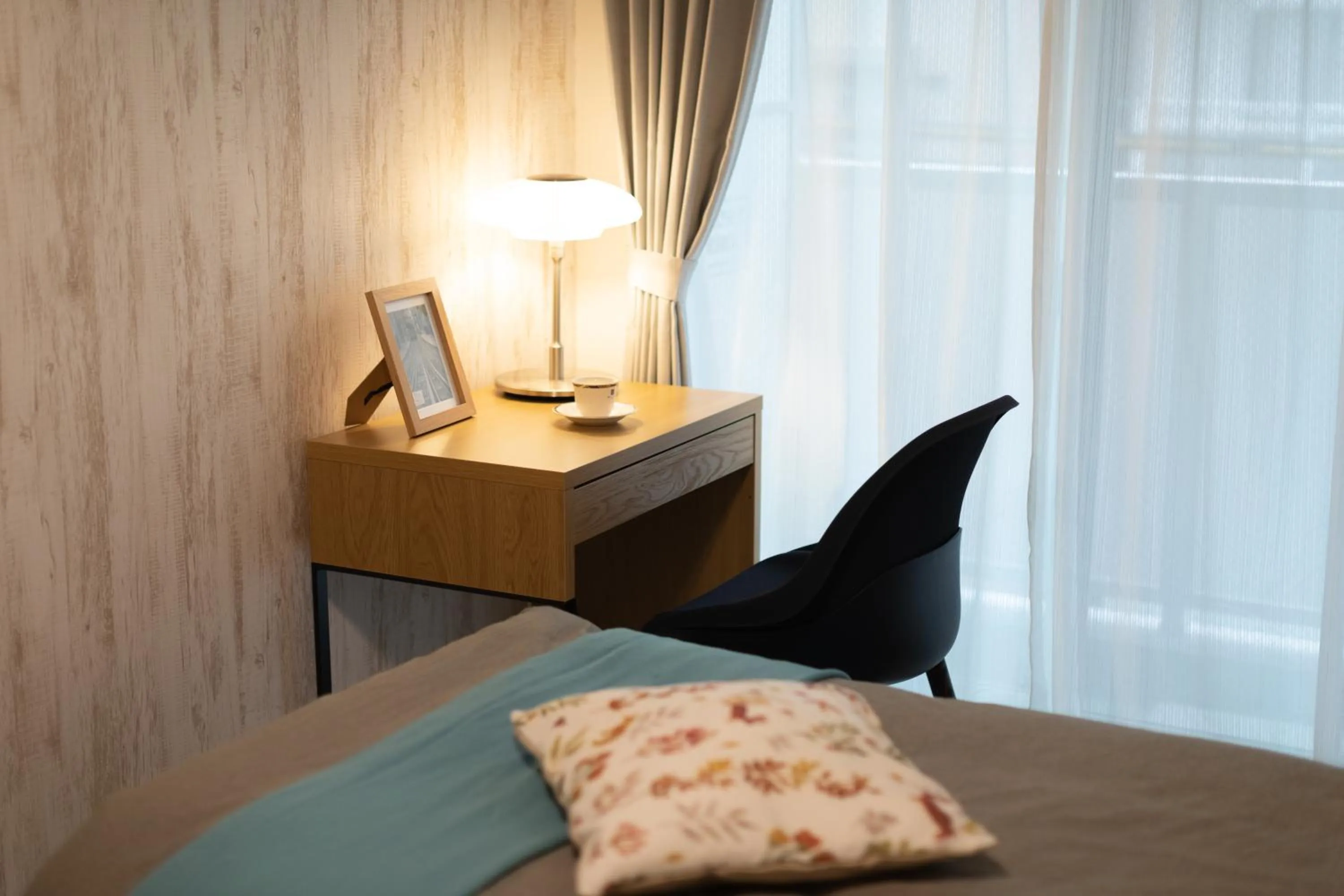 Bed in OSAKA SunShine TOWER21