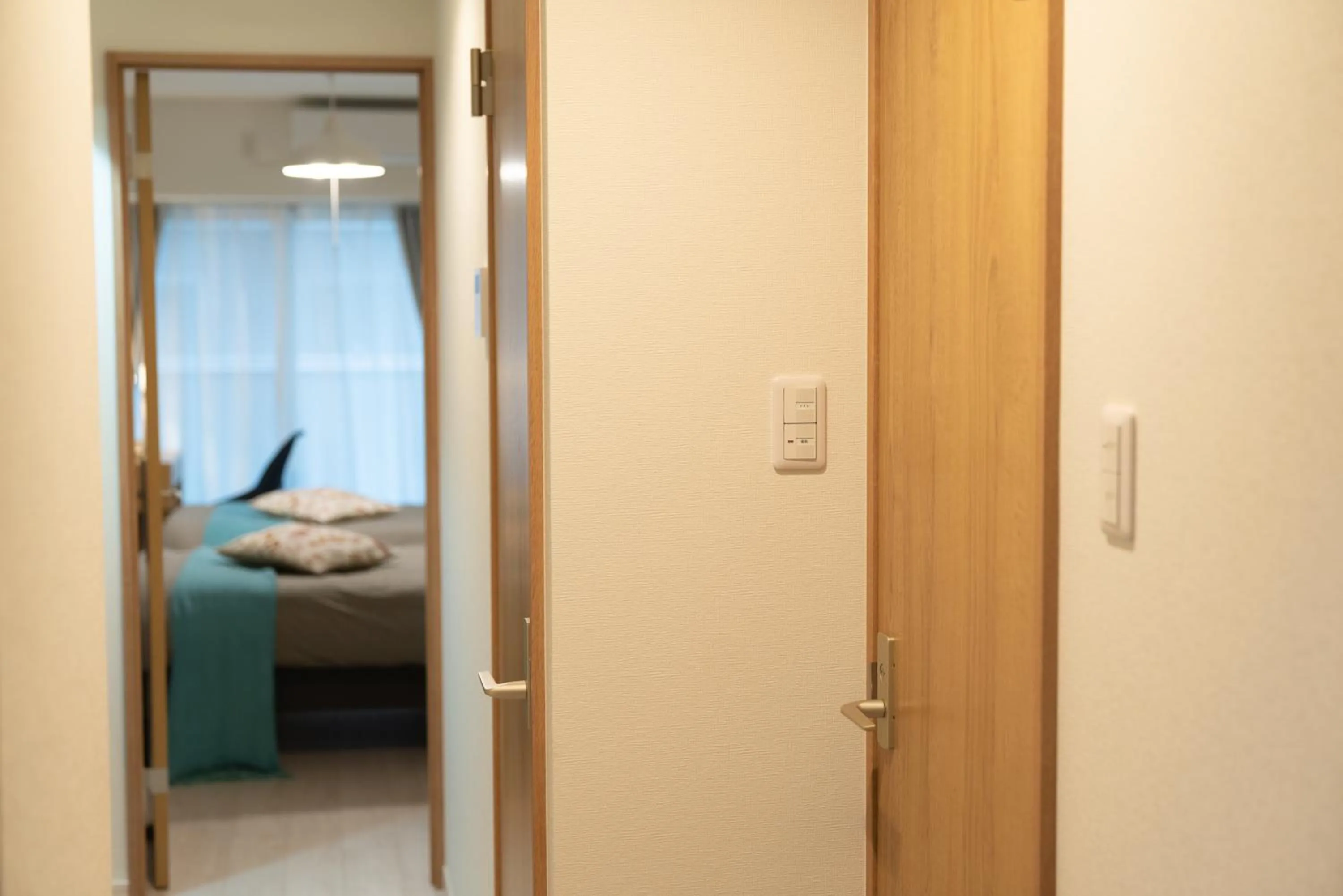 Bed in OSAKA SunShine TOWER21