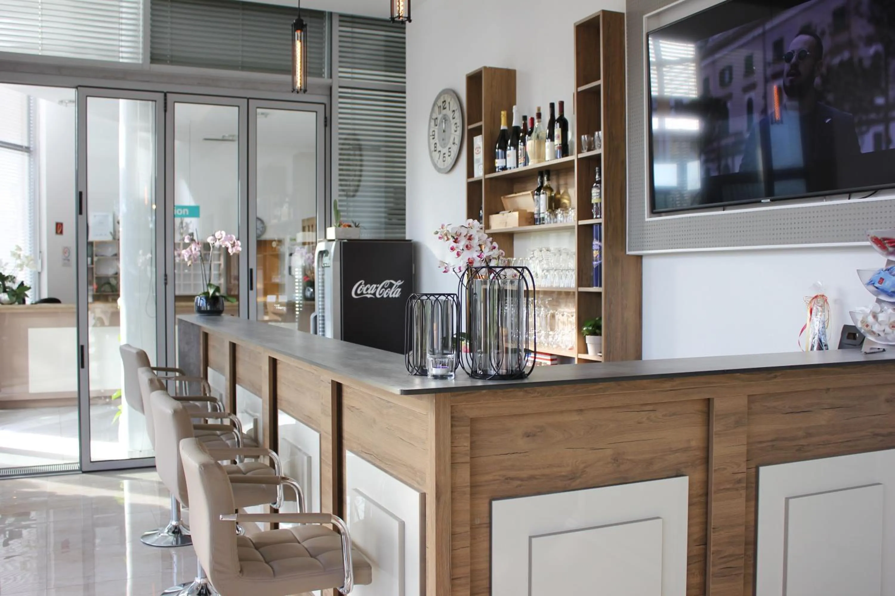 Lounge or bar in Hotel Rheinbrücke