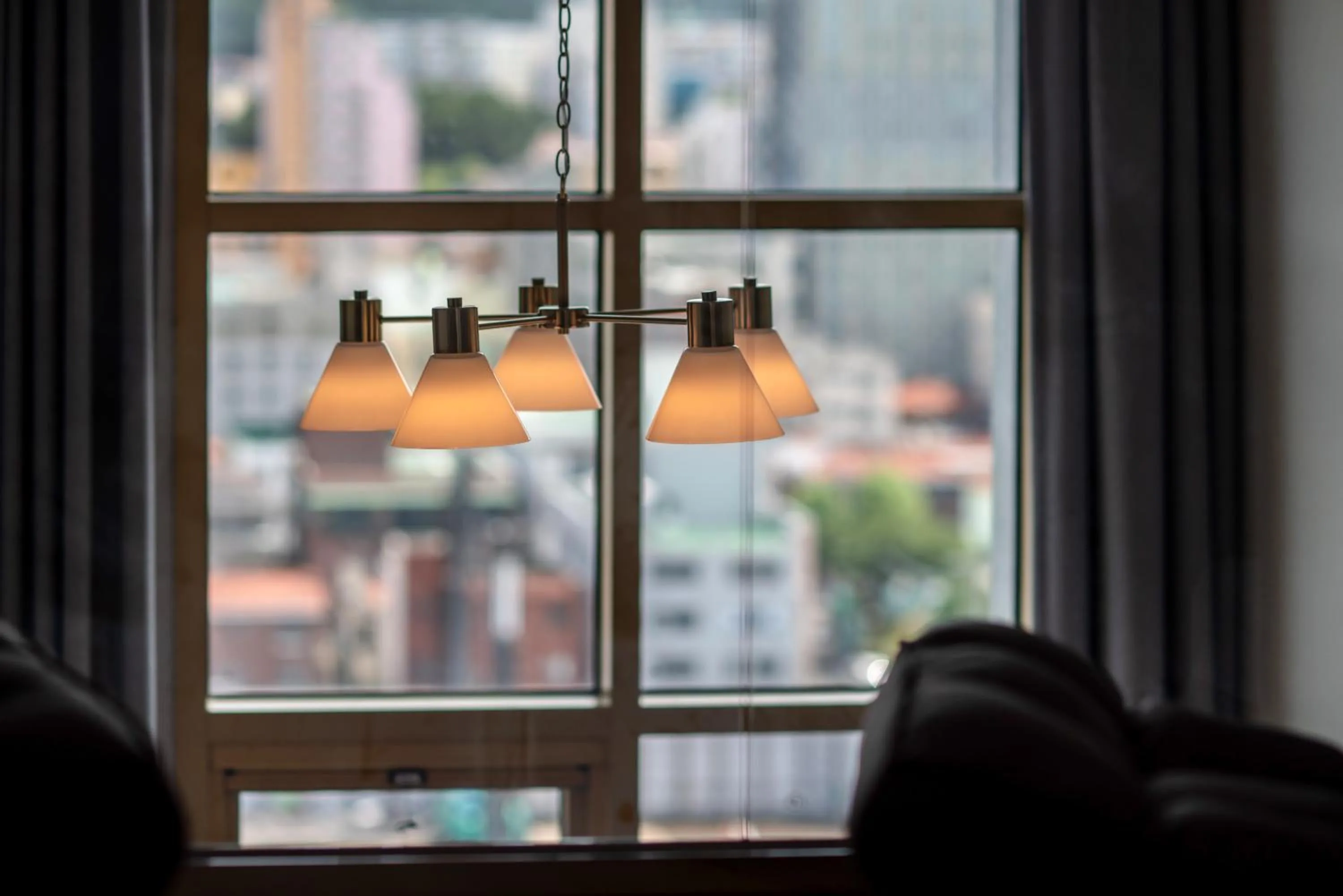 City view in Jeju Central Park Residence