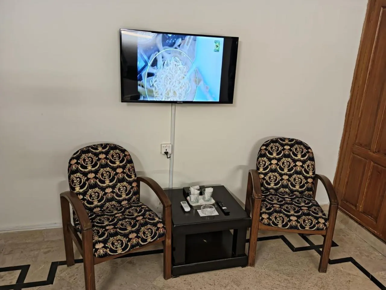 Seating area in Infinity Villa