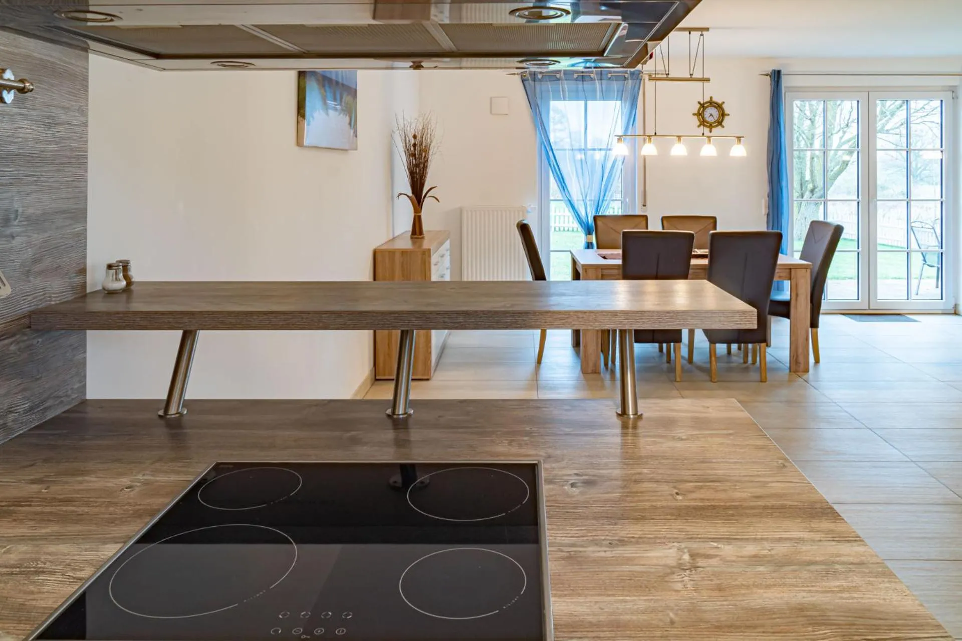 Kitchen or kitchenette in Ferienhaus Piratenlager