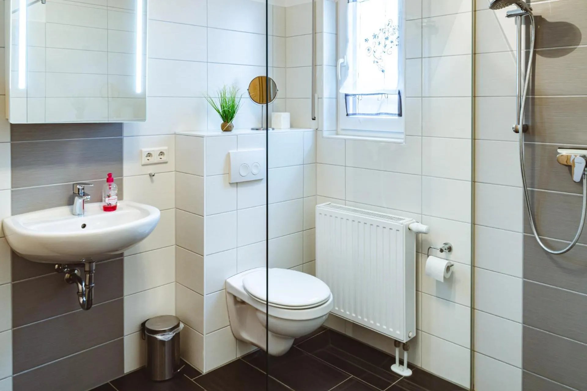 Shower in Ferienhaus Piratenlager