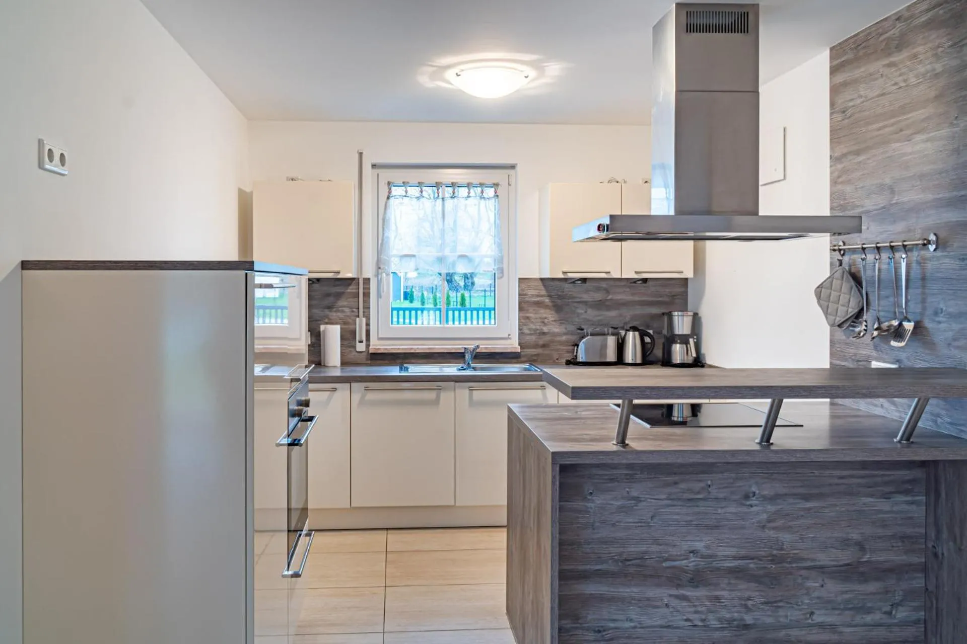 Kitchen or kitchenette in Ferienhaus Piratenlager