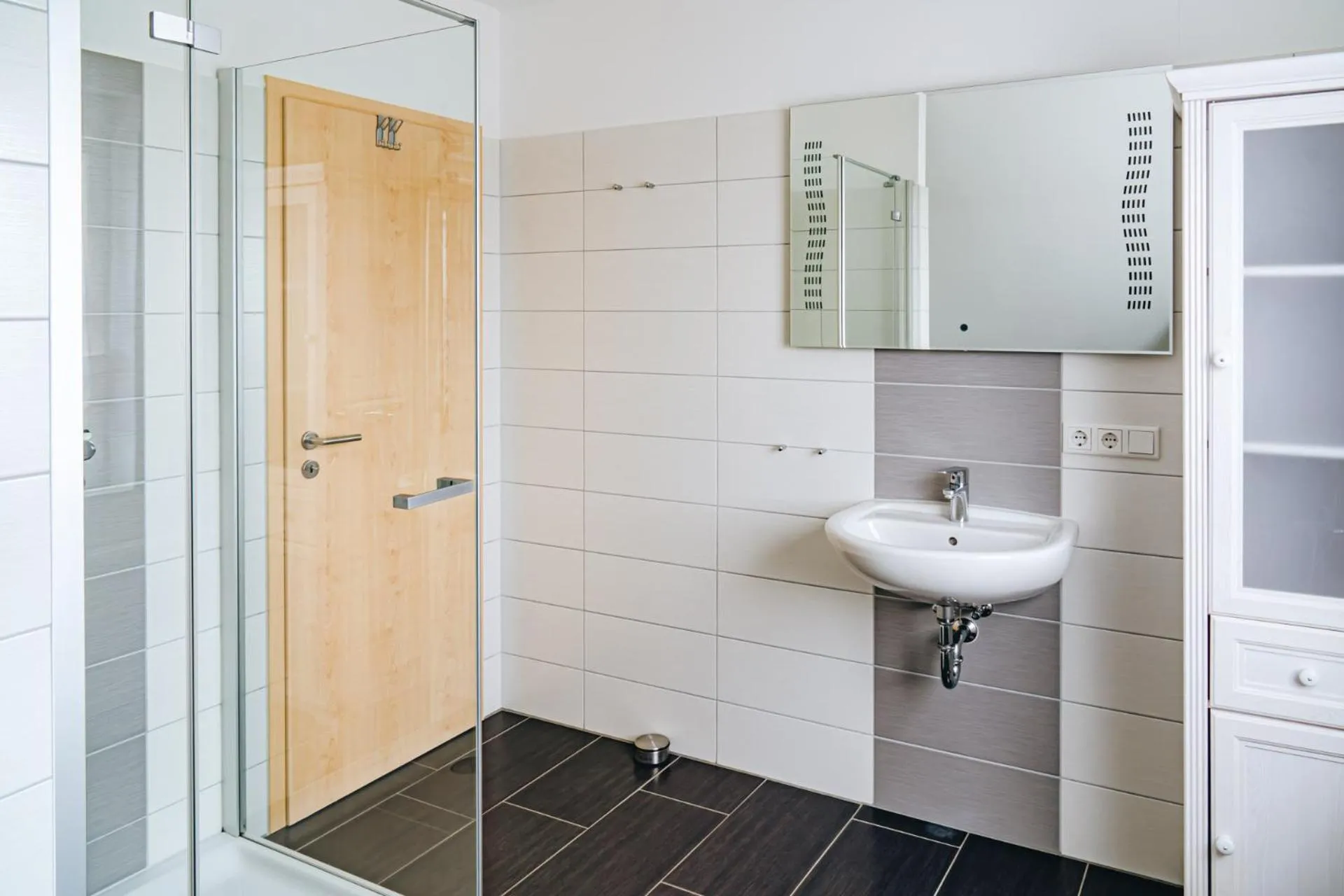 Shower in Ferienhaus Piratenlager