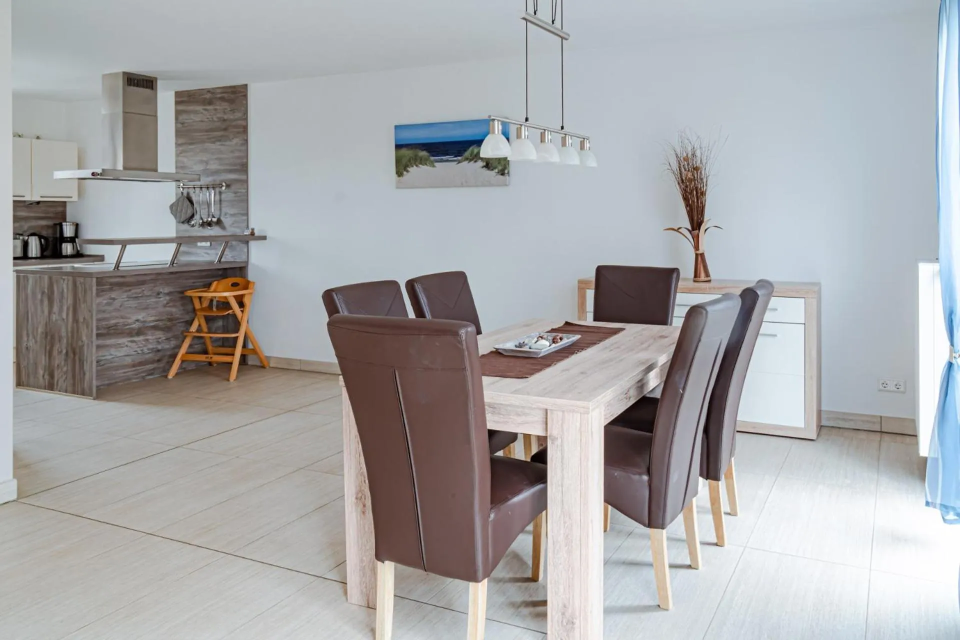 Dining area in Ferienhaus Piratenlager