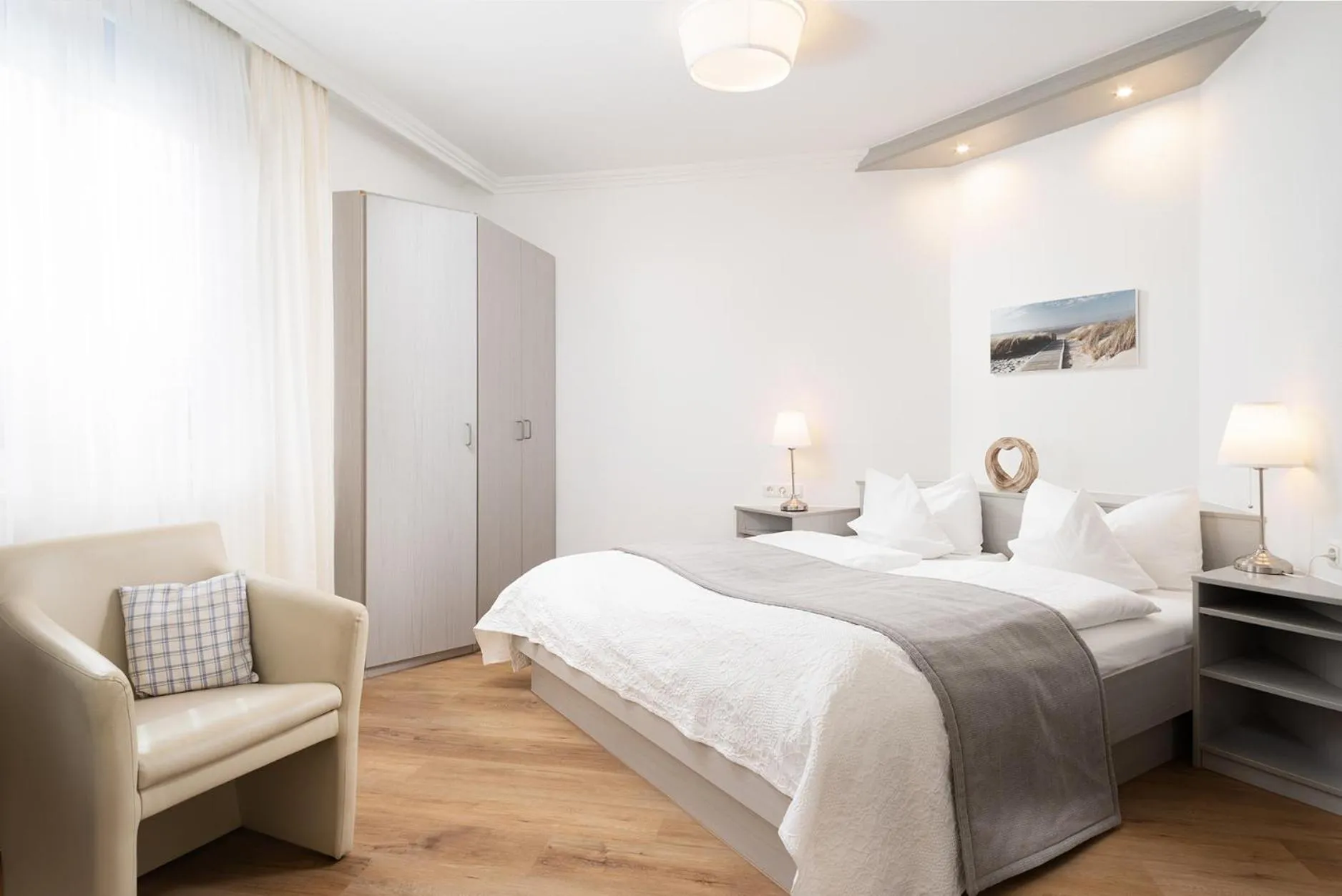 Bed in Hotel Haus am Park