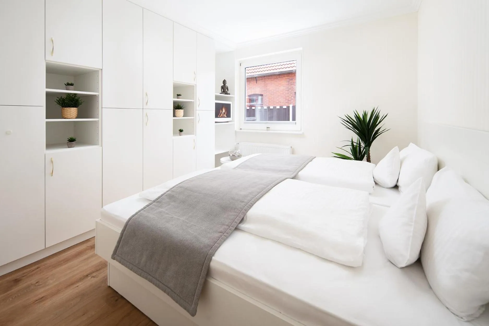 Bed in Hotel Haus am Park