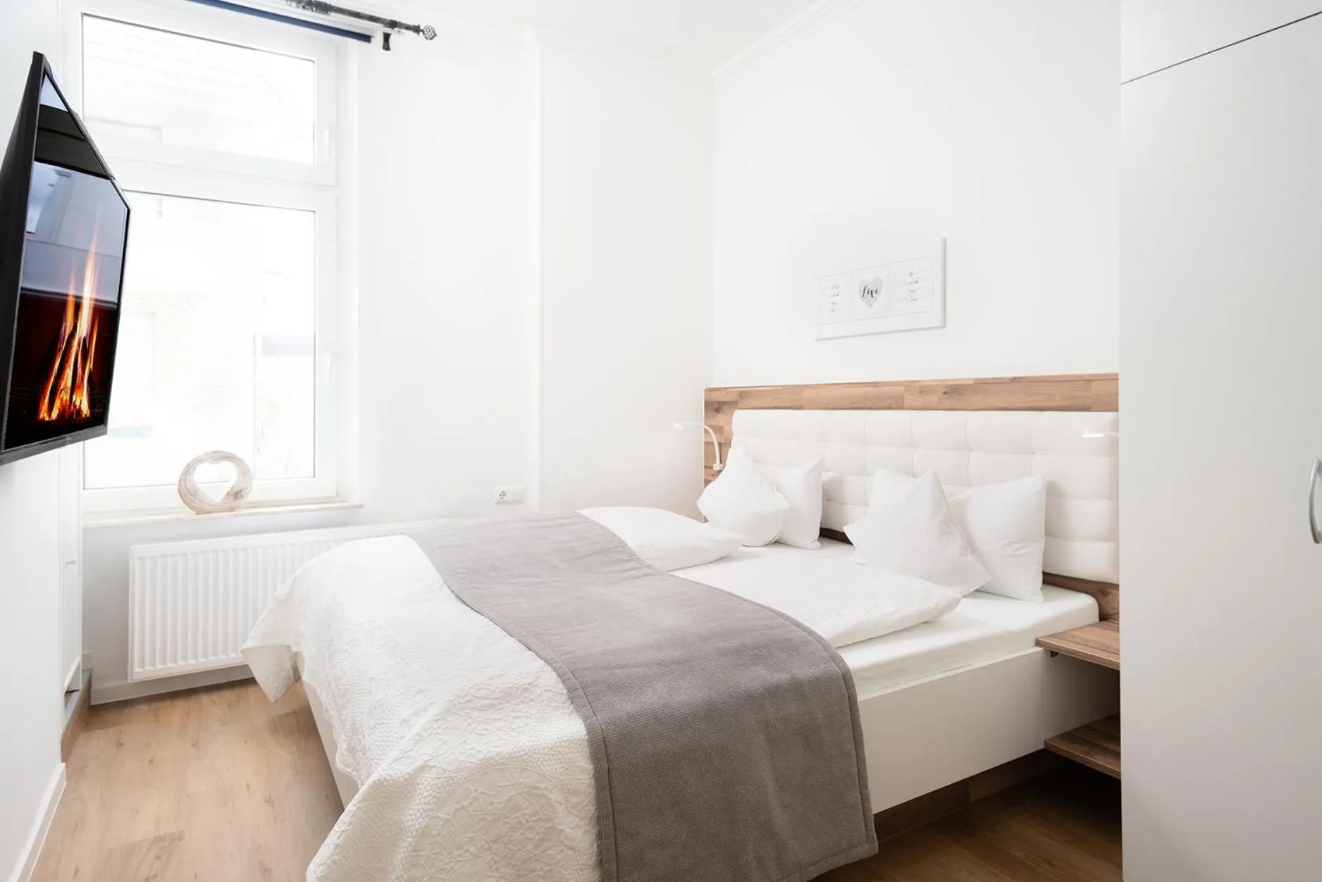 Bed in Hotel Haus am Park