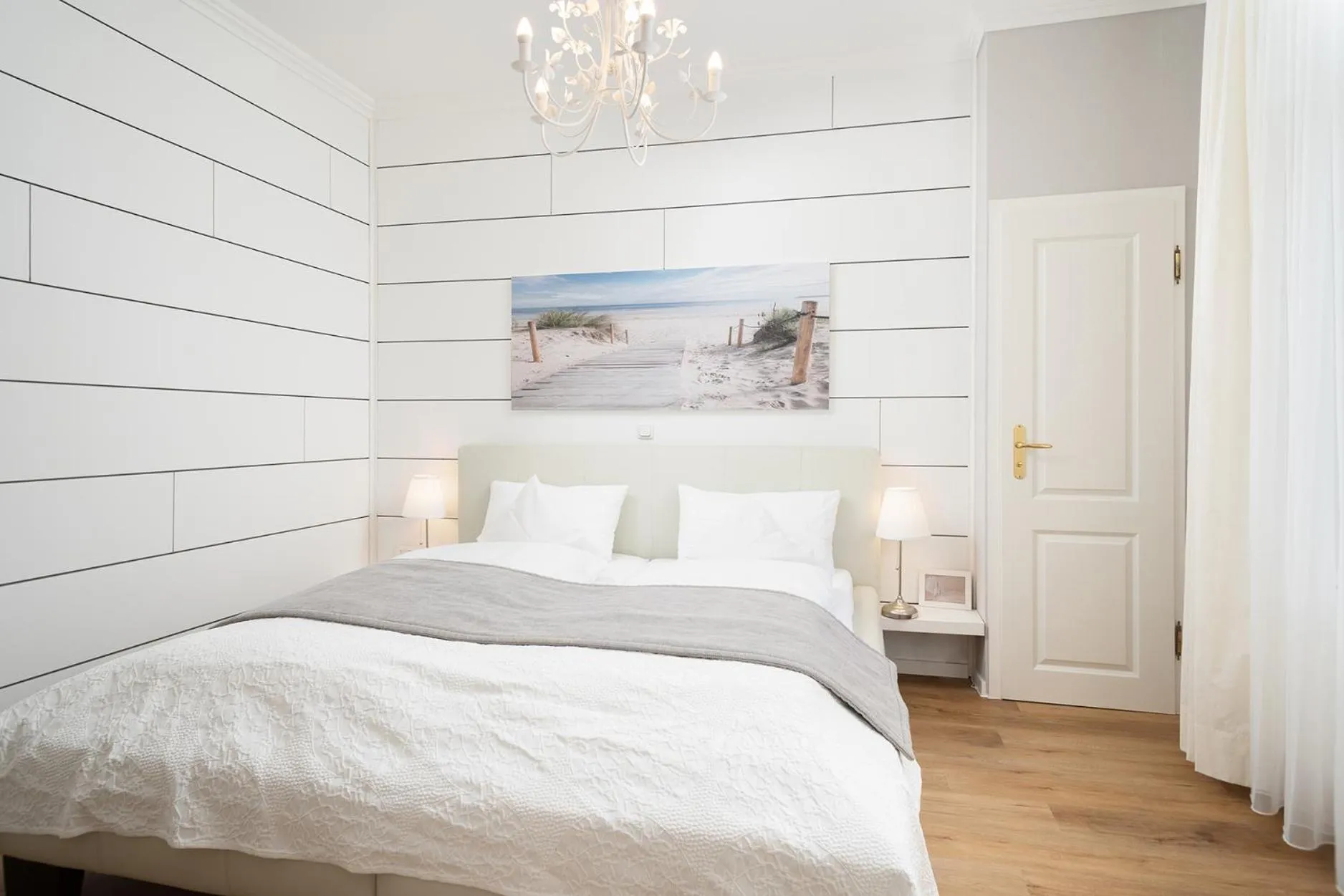 Bed in Hotel Haus am Park