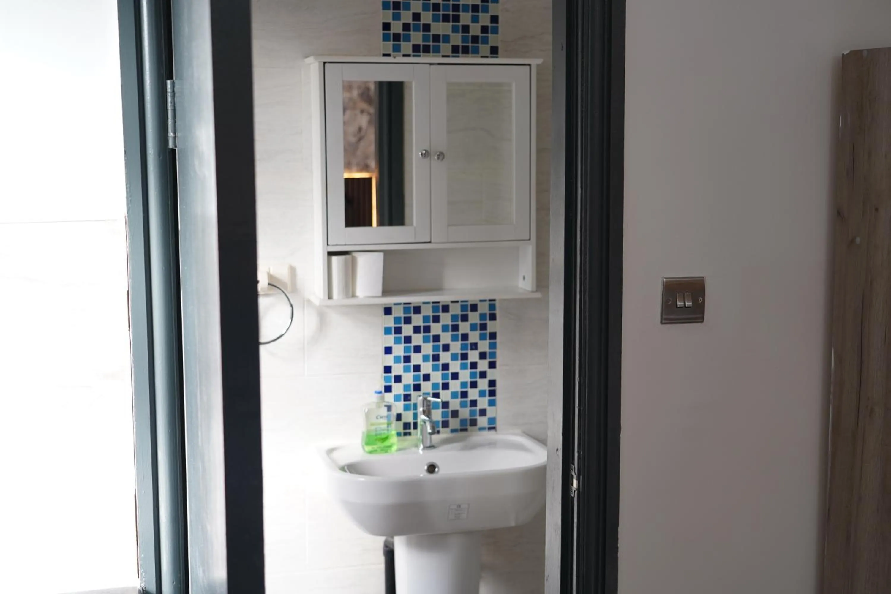 Bathroom in Hills View Apartments