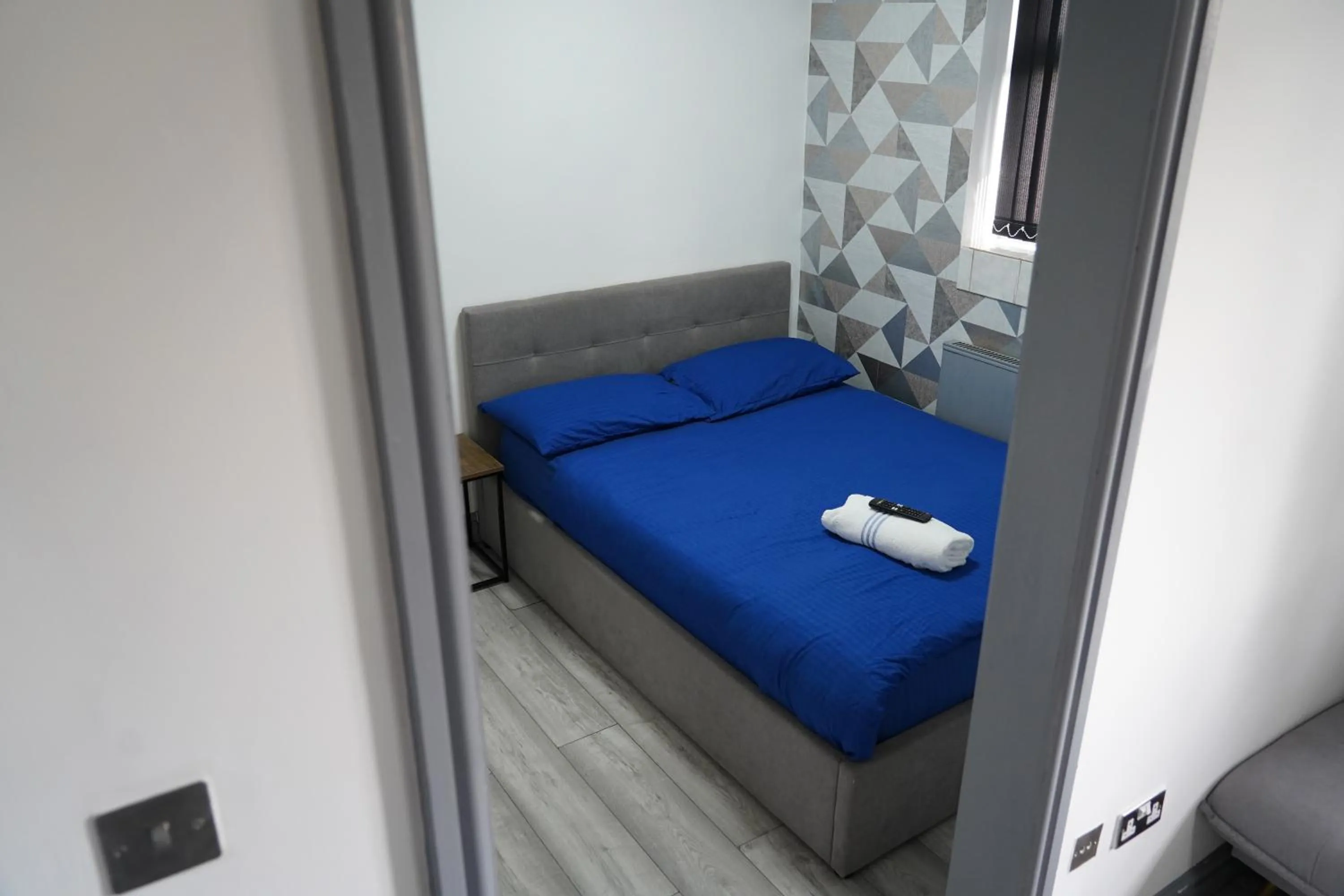 Bed in Hills View Apartments