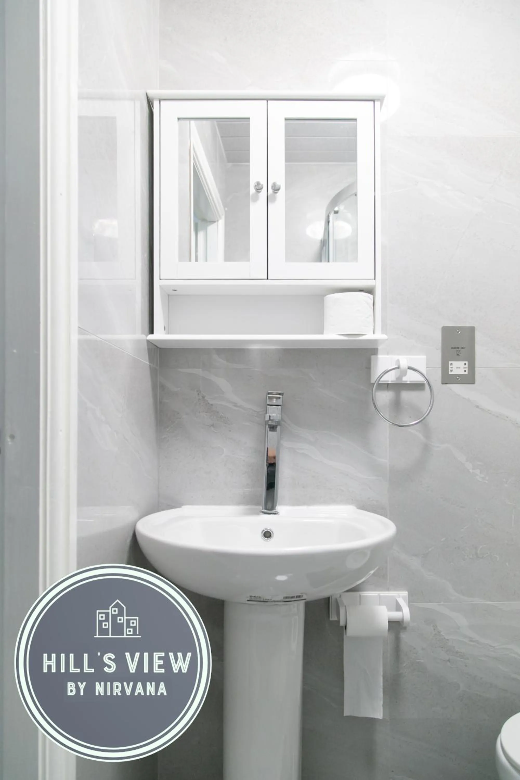 Toilet in Hills View Apartments