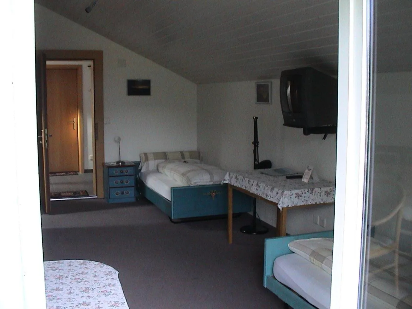 Bed in Panorama Hotel Freudenberg