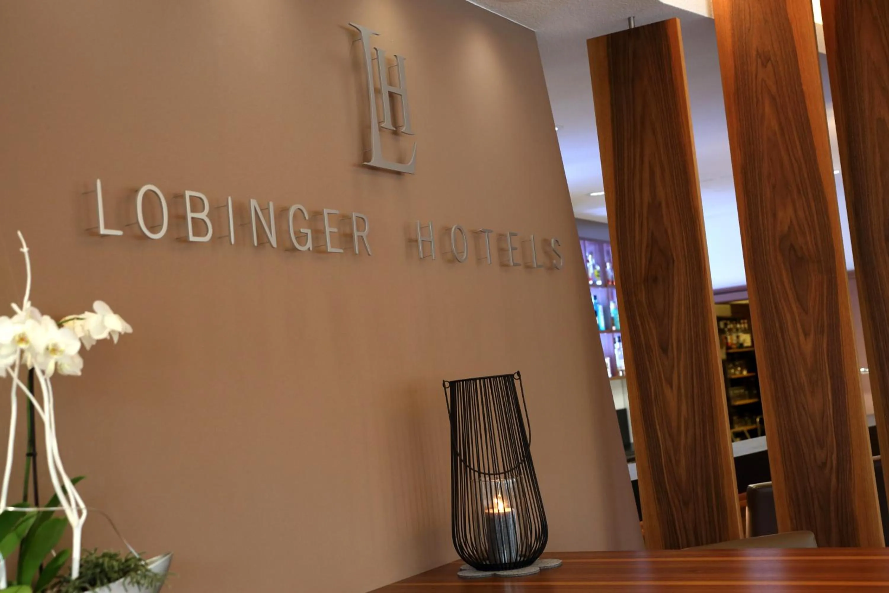 Property logo or sign in Lobinger-Parkhotel