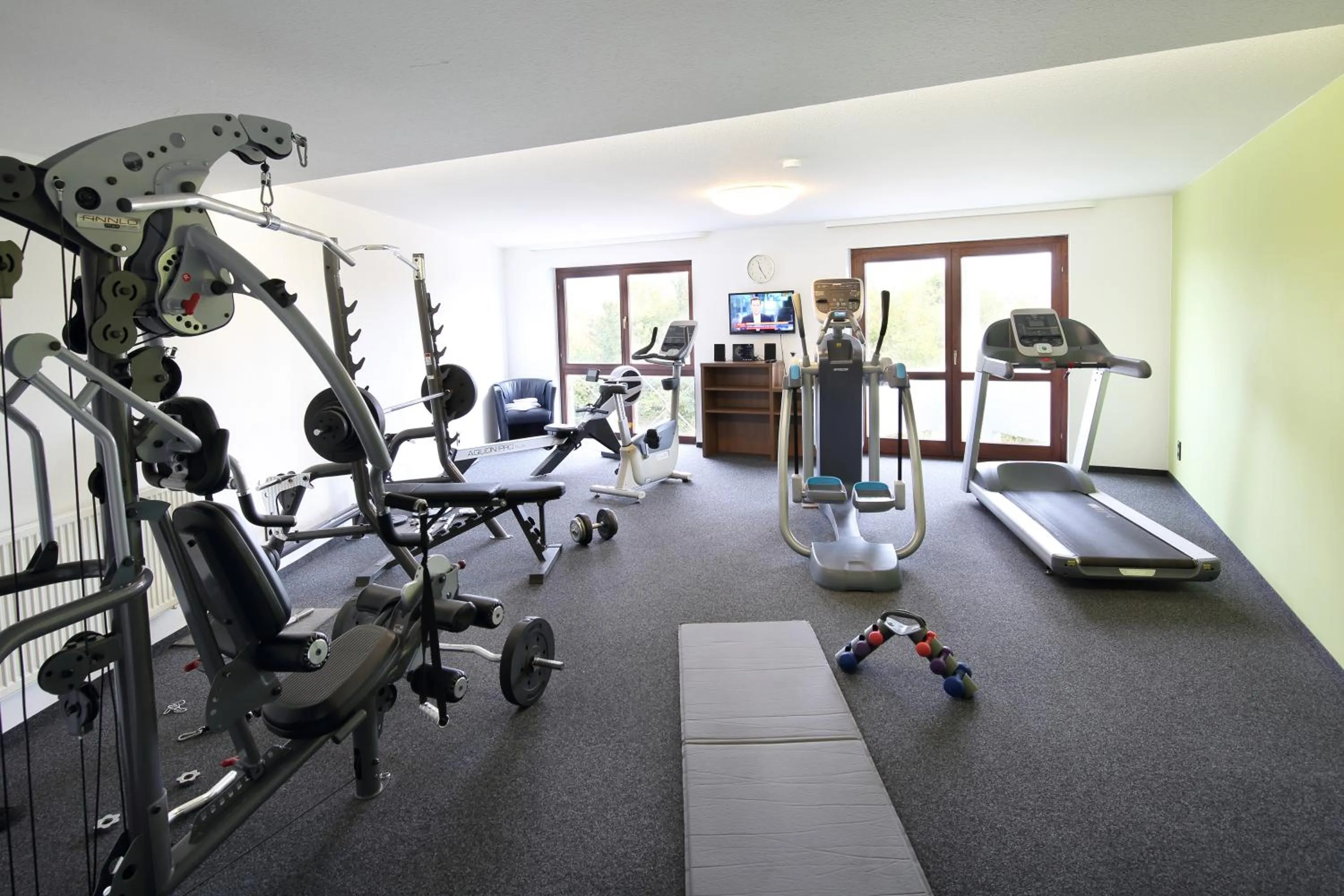 Fitness centre/facilities in Lobinger-Parkhotel