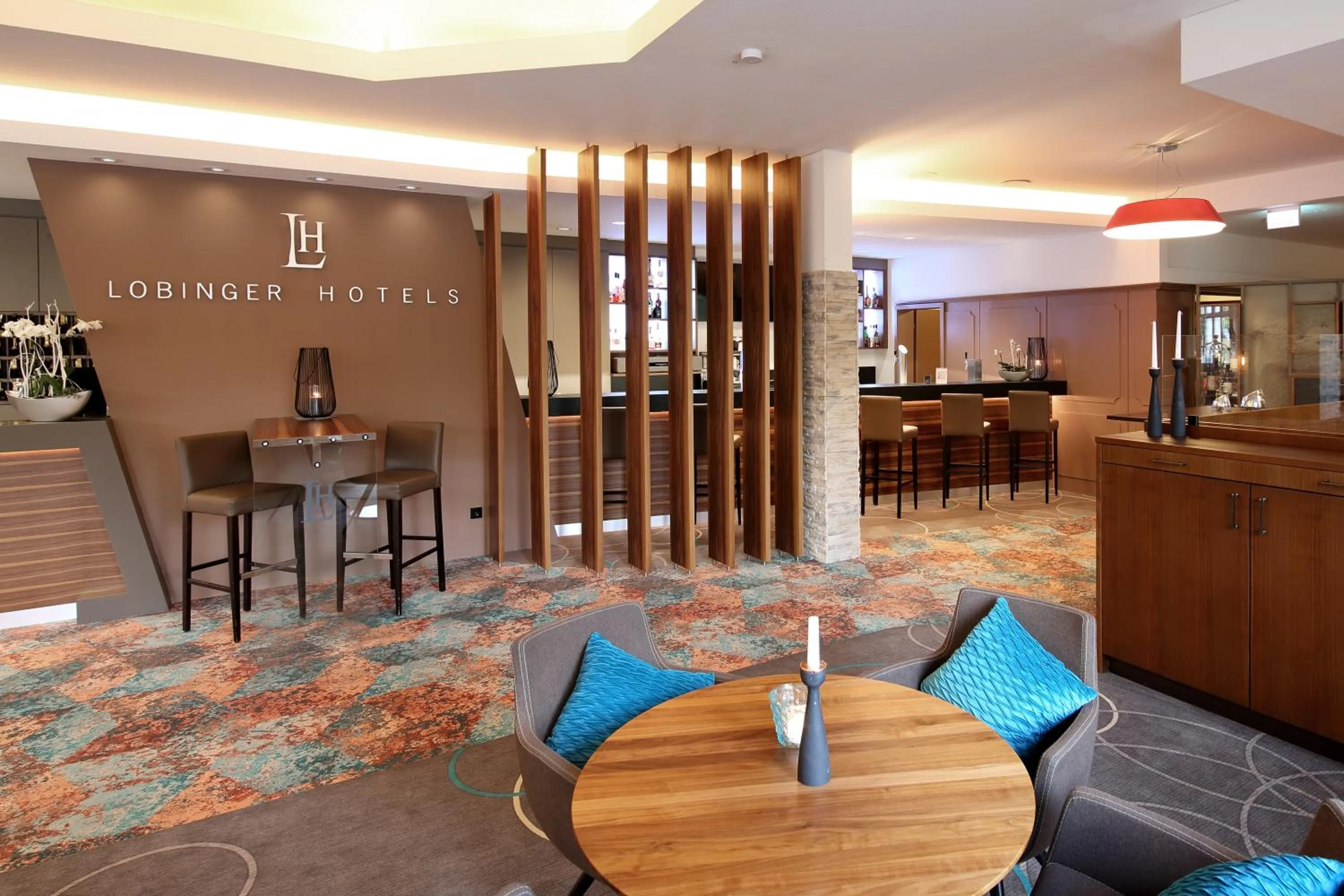 Lounge or bar in Lobinger-Parkhotel