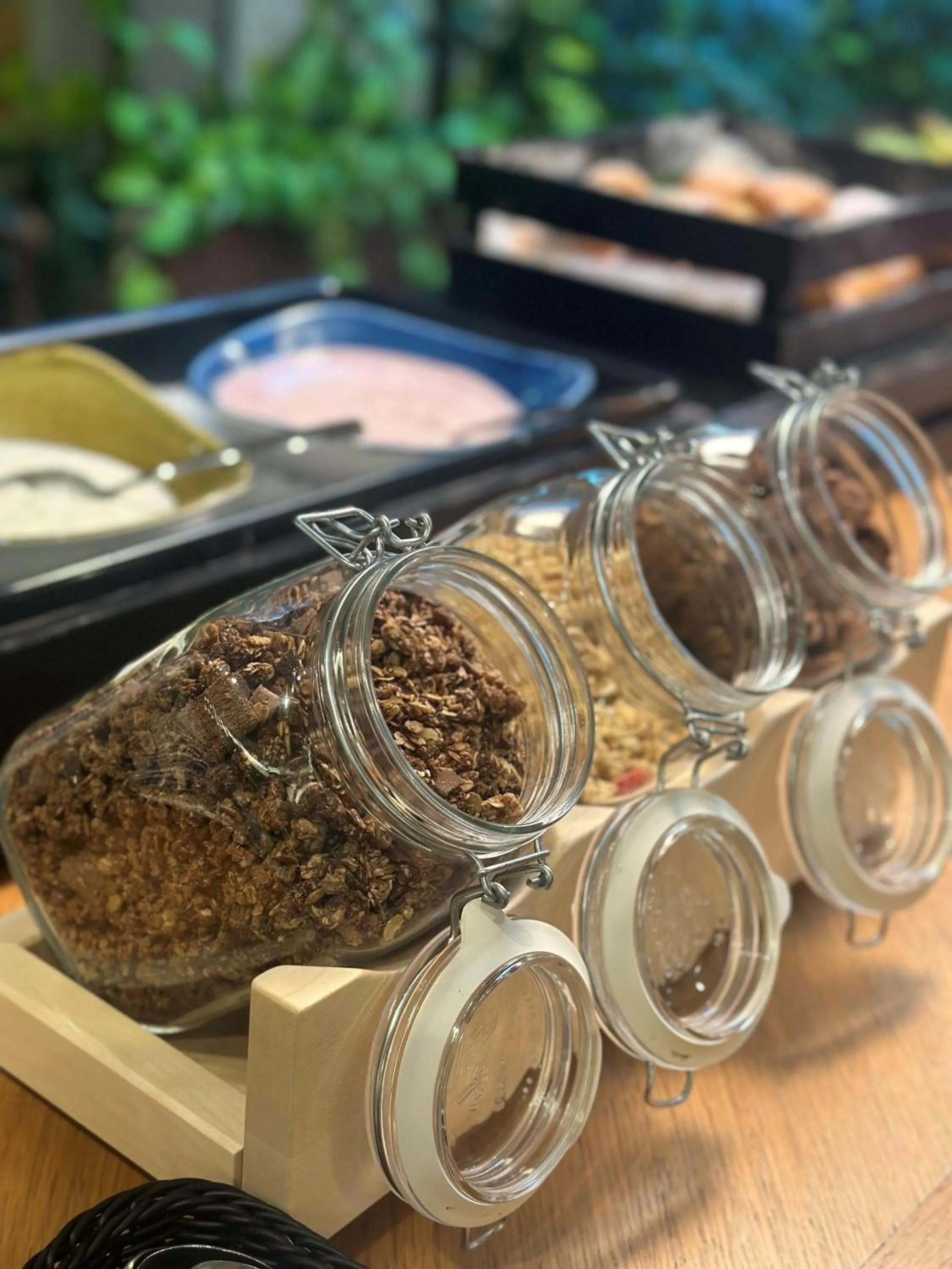 Breakfast in Blue Orange Resort