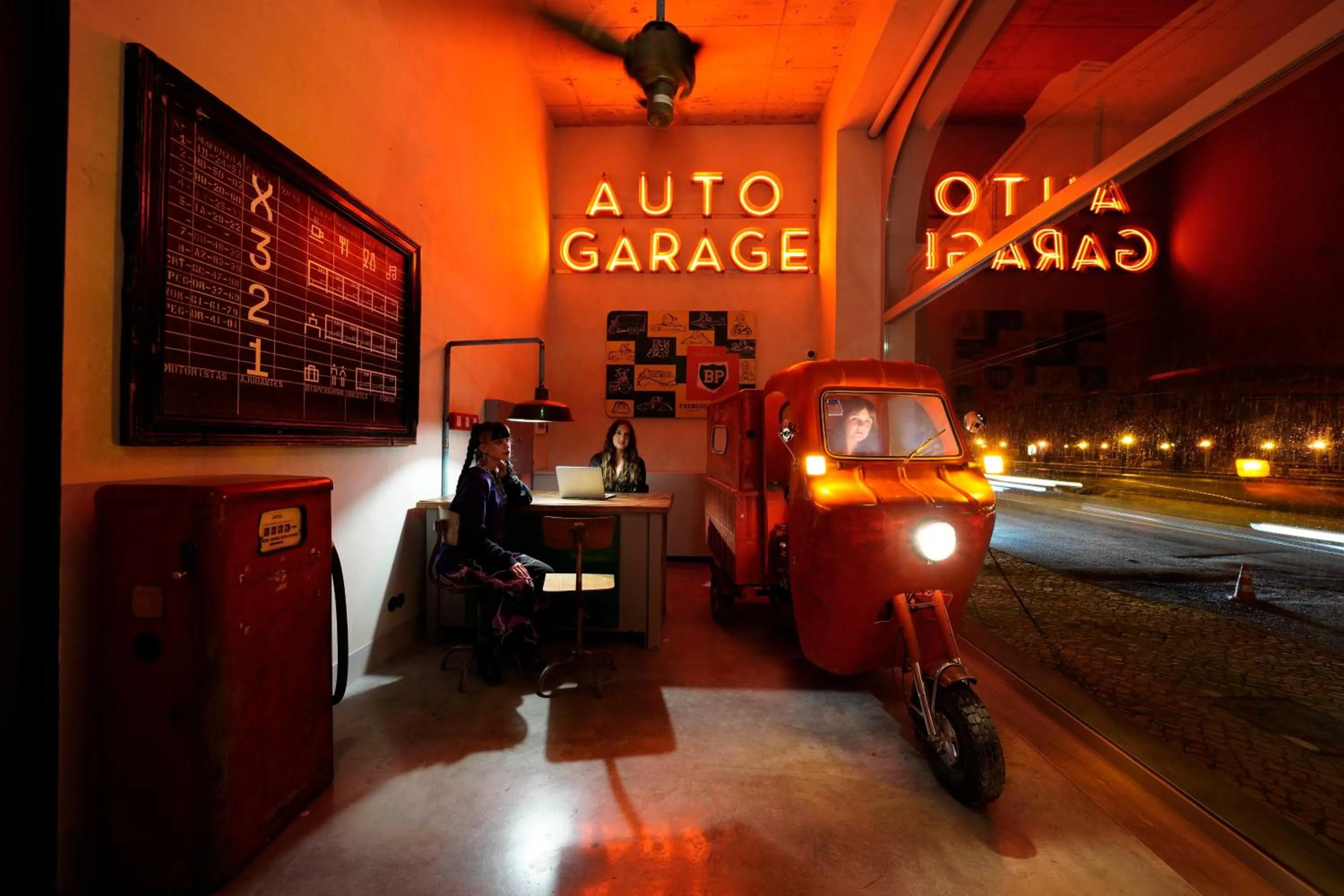 Lobby or reception in Zero Box Lodge Coimbra