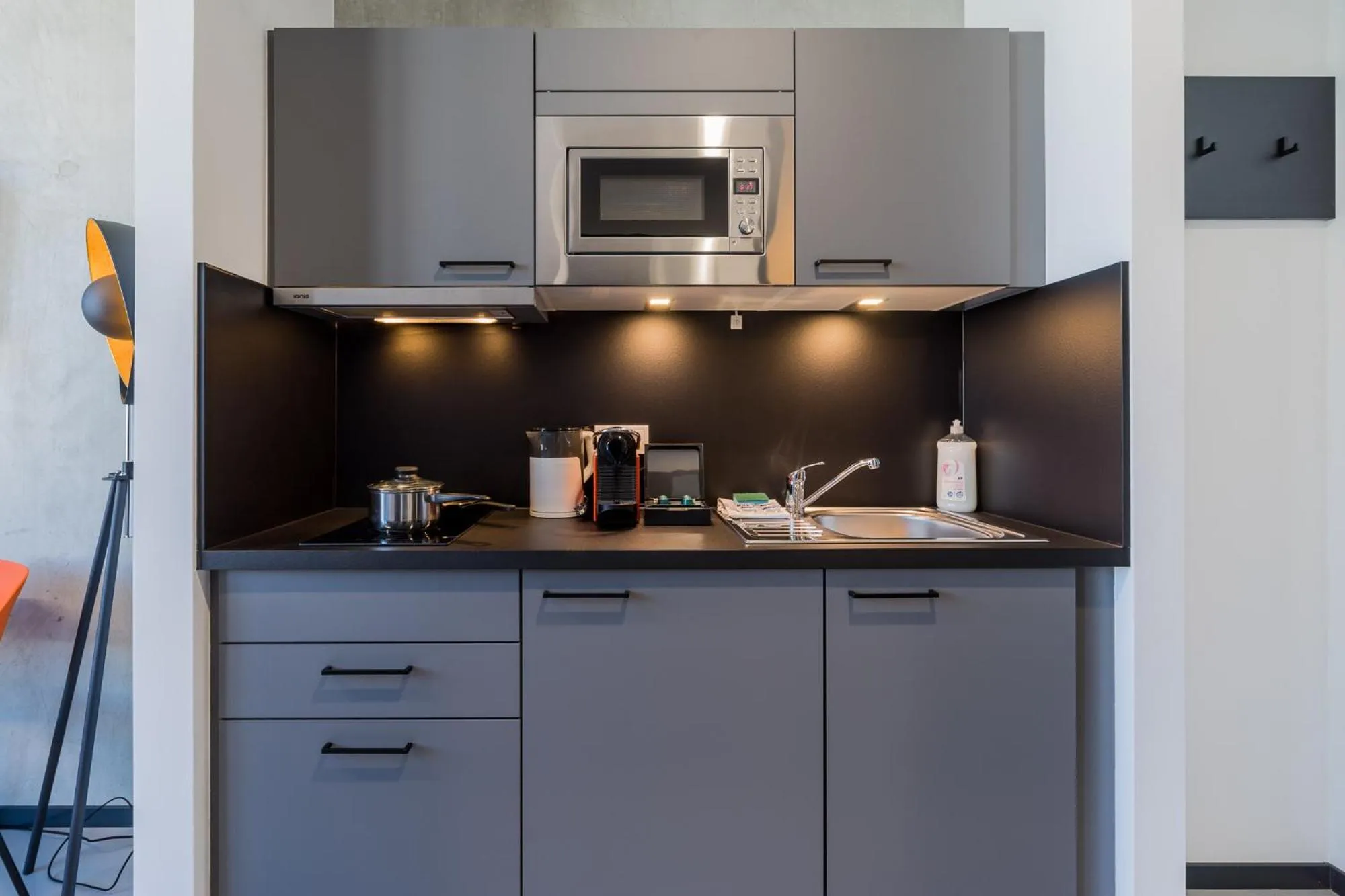 Kitchen or kitchenette in Nena Apartments Moritzplatz