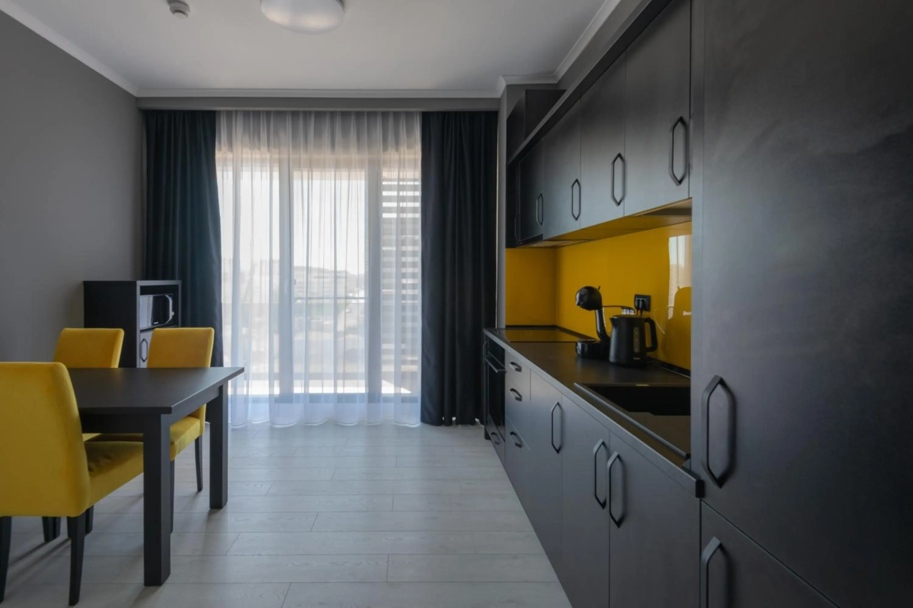 Kitchen or kitchenette in Hotel Javu