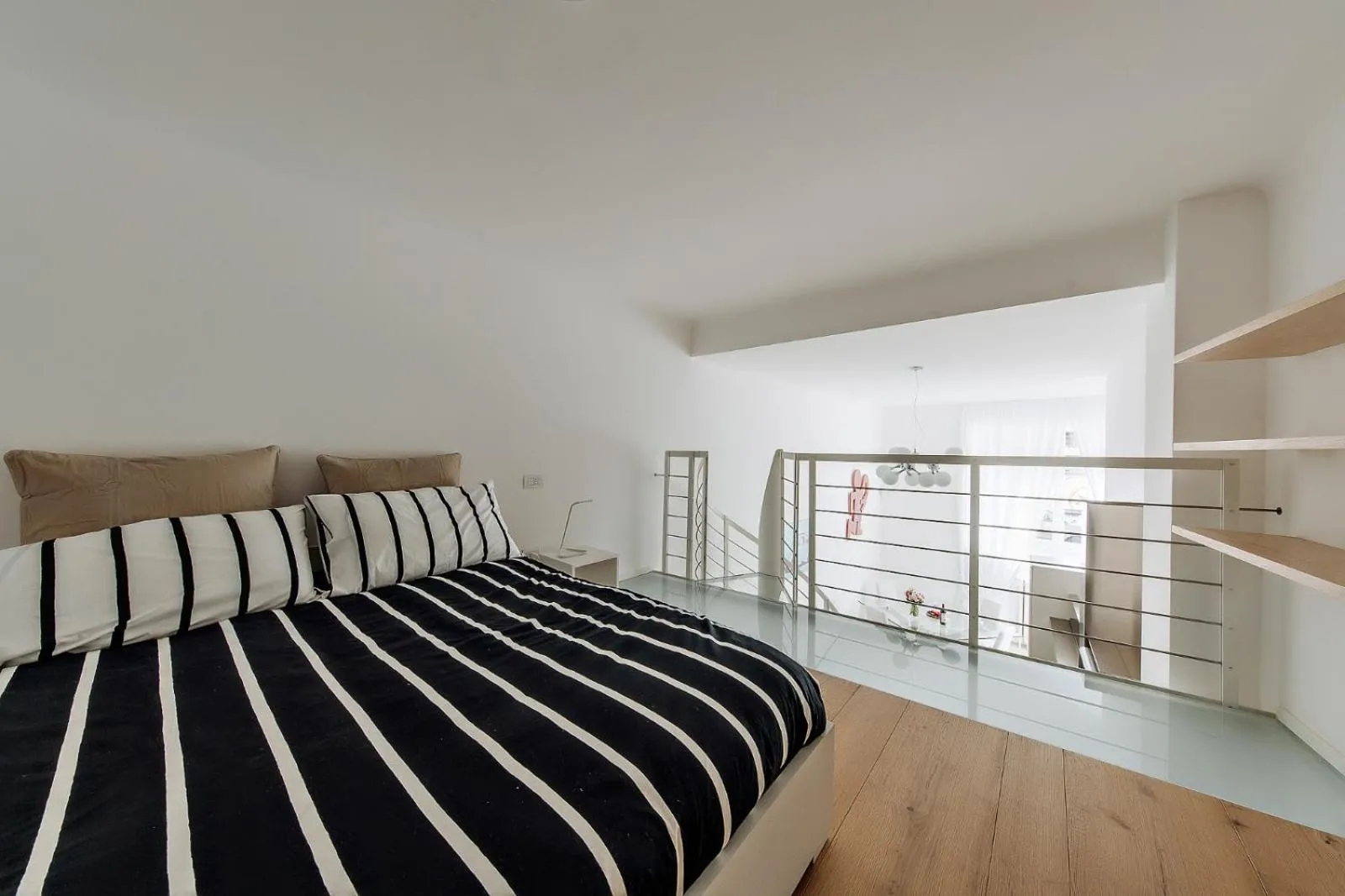 Bedroom, Bed in Luxury Loft Milano Castello