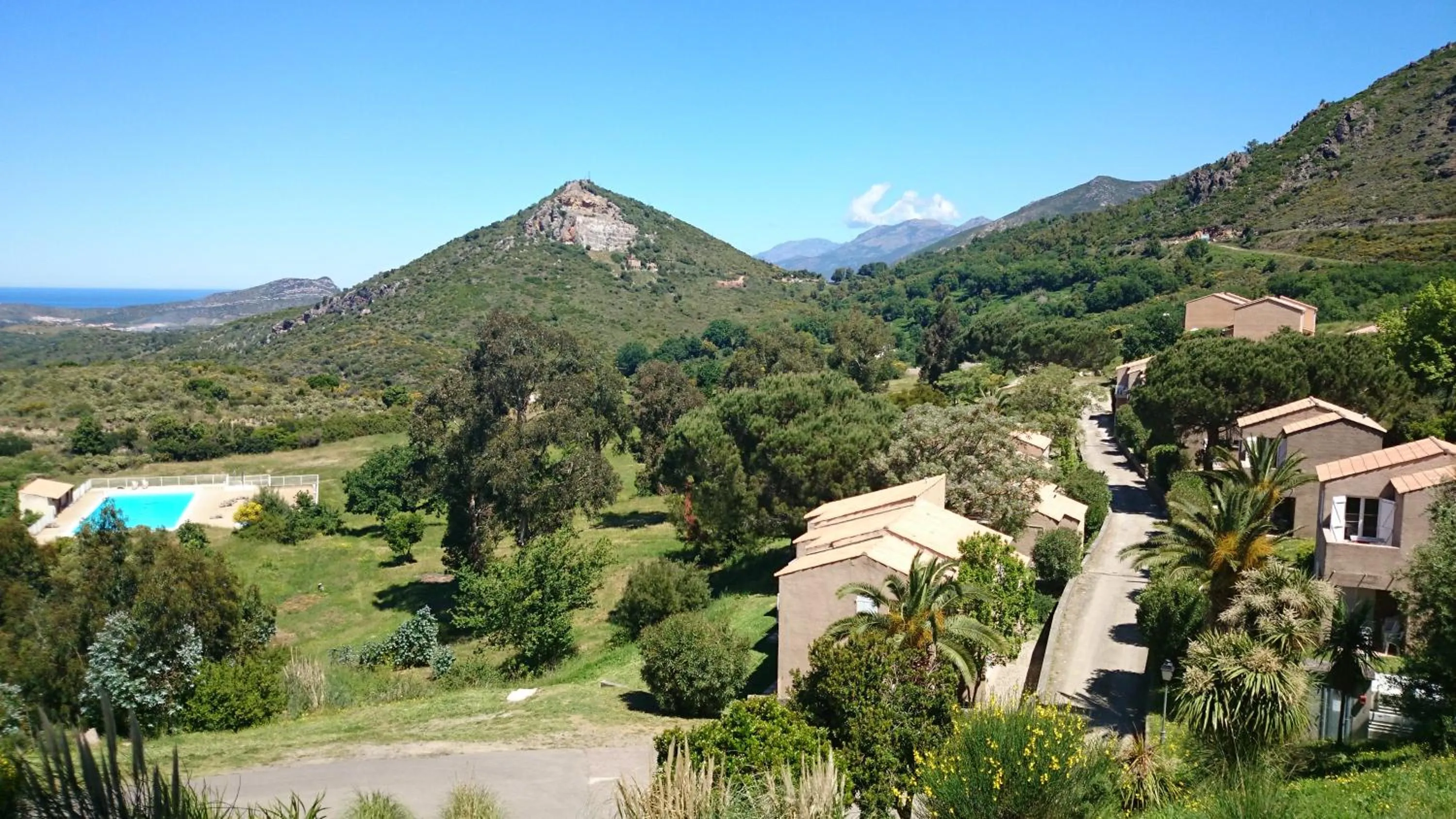 Natural landscape in Résidence U Nebbiu