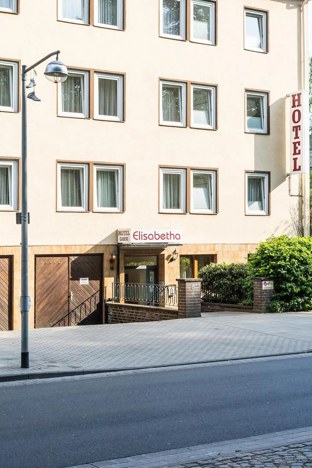 Facade/entrance in Hotel Elisabetha Garni