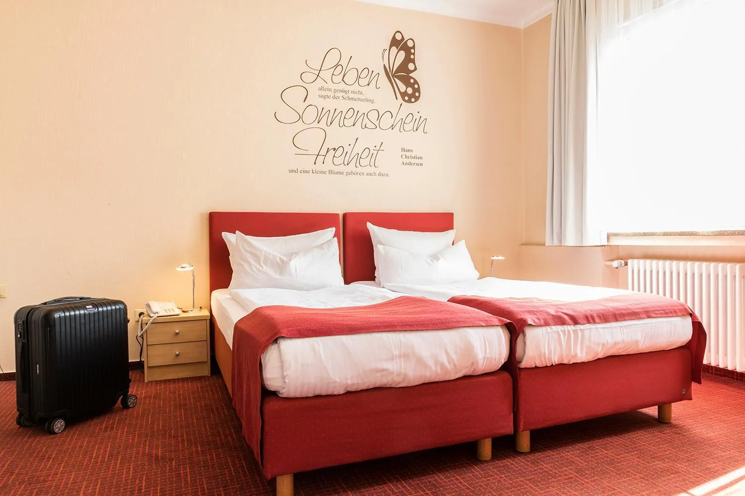 Photo of the whole room, Bed in Hotel Elisabetha Garni